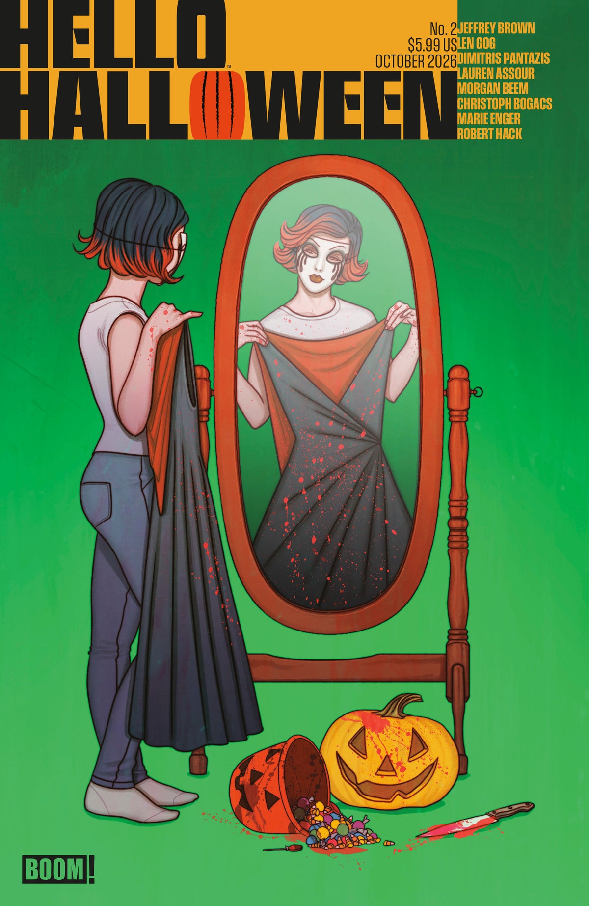 Hello Halloween #2 B Variant (Dressed, Frison) 10/21/2026