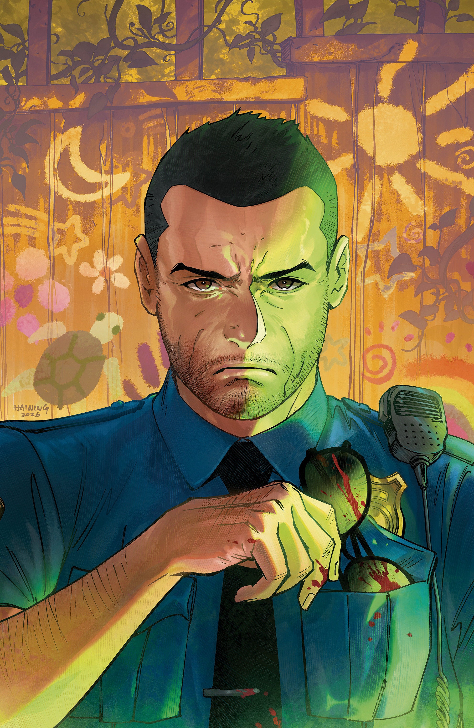 Neighborhood Watch #4 D Unlimited Variant (Full Art, Haining) 08/05/2026