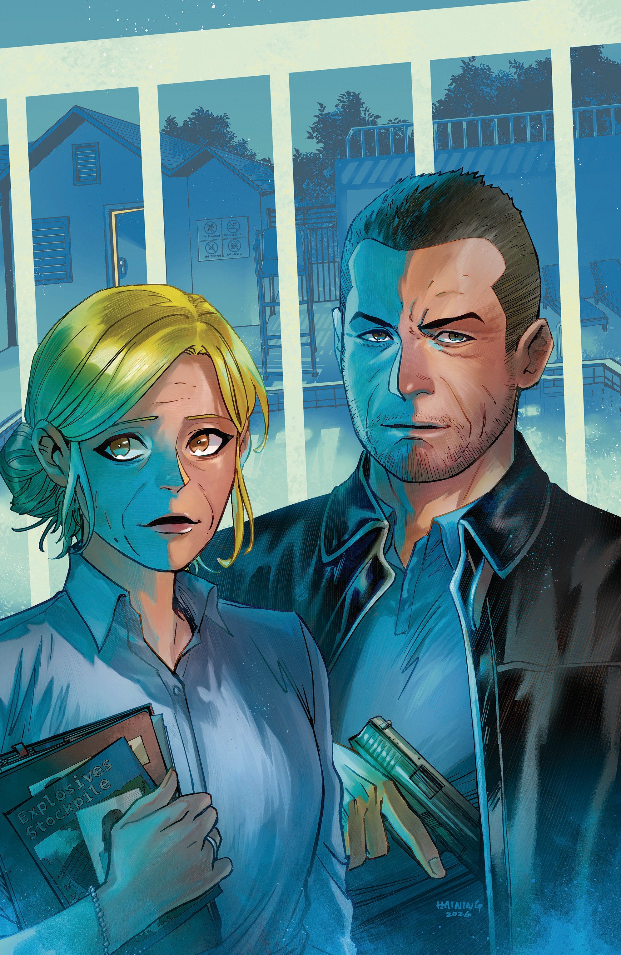 Neighborhood Watch #5 D Unlimited Variant (Full Art, Haining) 09/09/2026