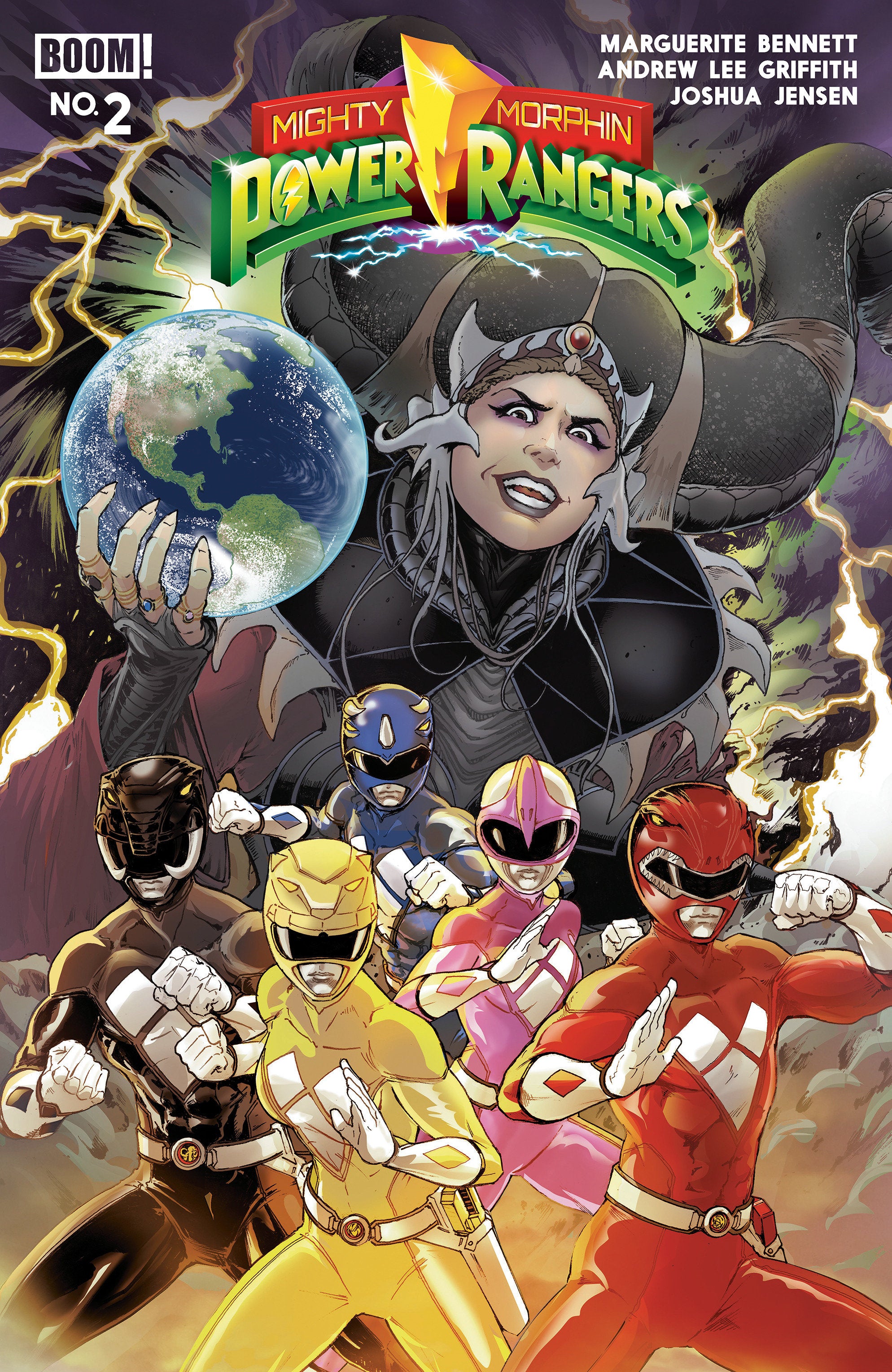 Mighty Morphin Power Rangers (2026) #2 B Variant (Dressed, Griffith) 07/15/2026