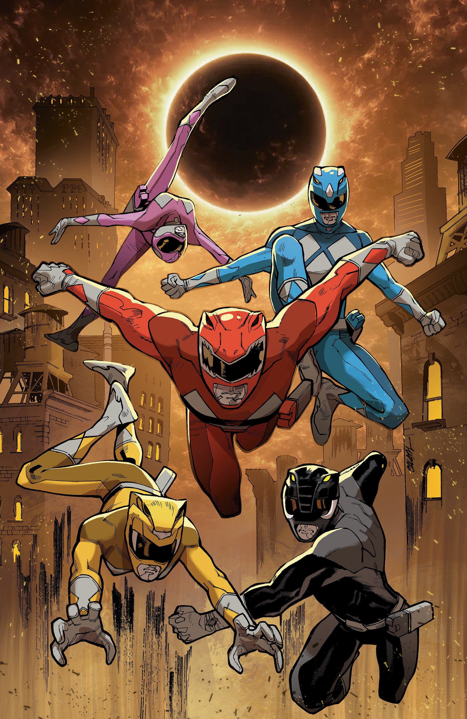 Mighty Morphin Power Rangers (2026) #2 E Foil Variant (Full Art, Foil, Bal√°m) 07/15/2026