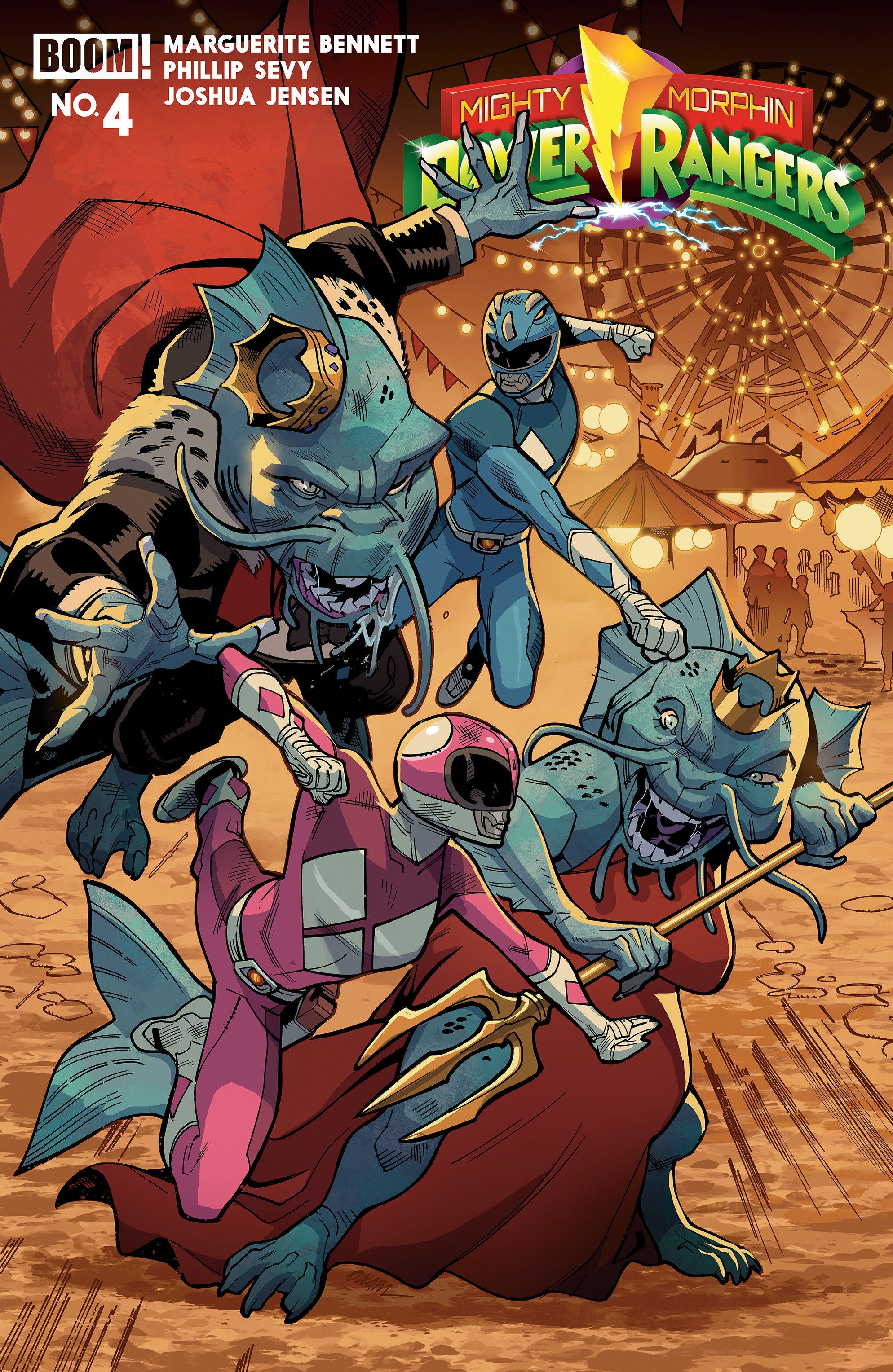 Mighty Morphin Power Rangers (2026) #4 A Main (Dressed, Bal√°m) 09/30/2026