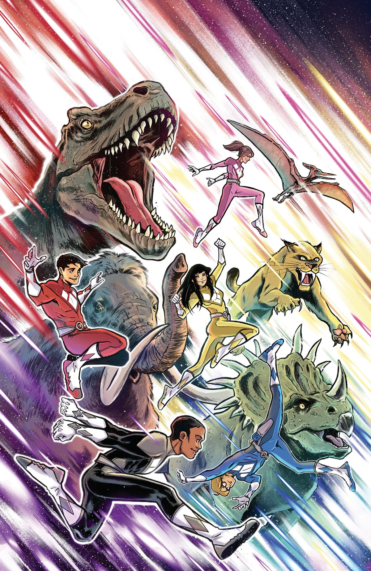 Mighty Morphin Power Rangers (2026) #6 E Foil Variant (Full Art, Foil, Di Gianfelice) 11/25/2026