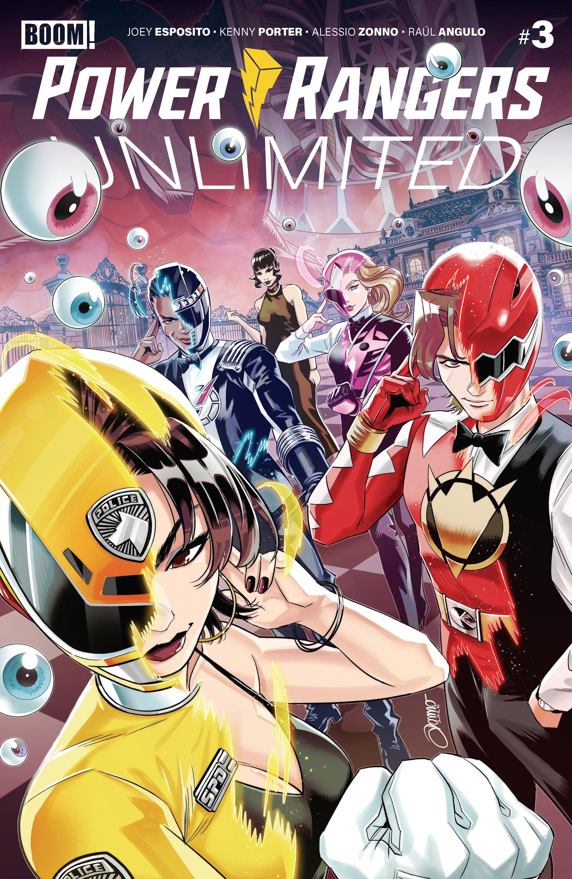 Power Rangers Unlimited #3 A Main (Dressed, Zonno) 09/16/2026