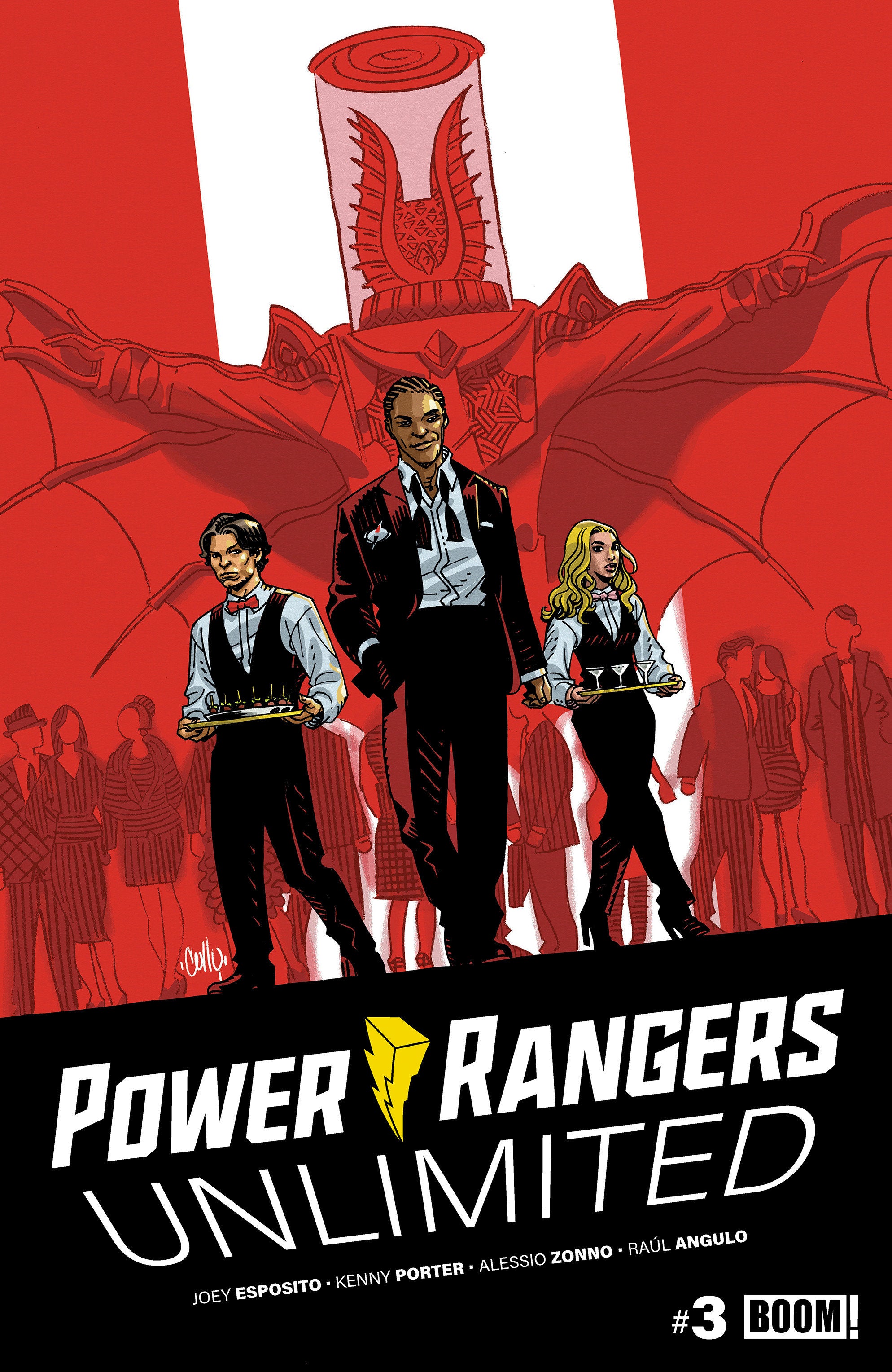 Power Rangers Unlimited #3 B Variant (Dressed, Hamner) 09/16/2026