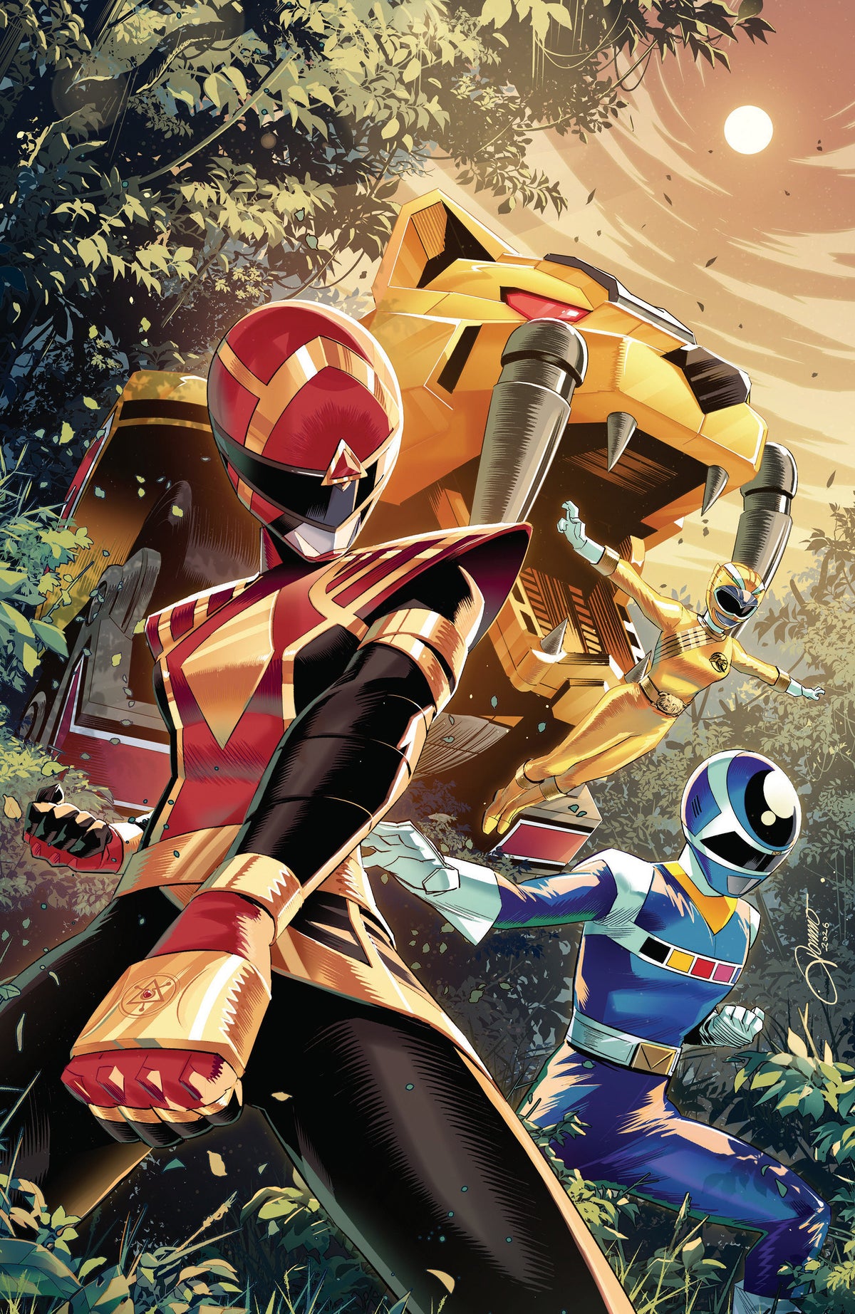 Power Rangers Unlimited #5 D Foil Variant (Full Art, Foil, Zonno) 11/11/2026