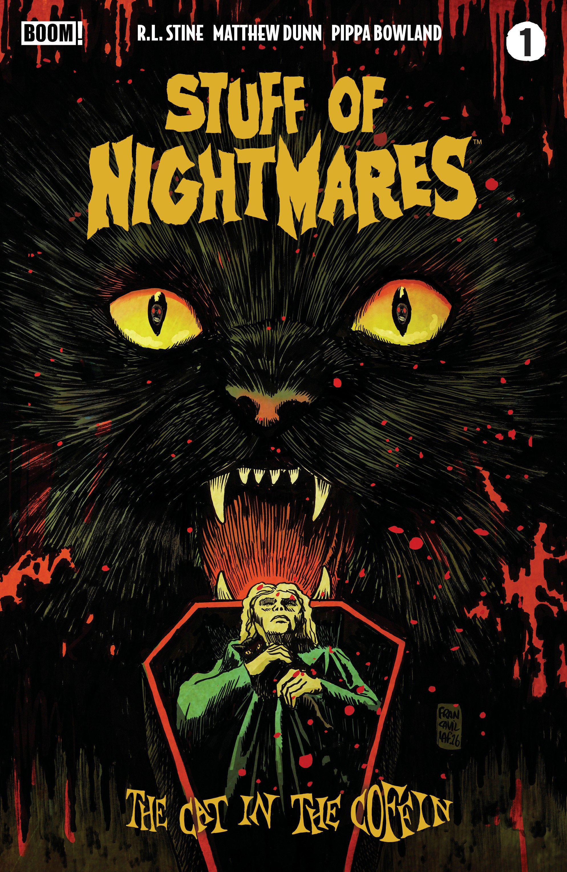 Stuff of Nightmares: The Cat in the Coffin #1 A Main (Dressed, Francavilla) 08/19/2026