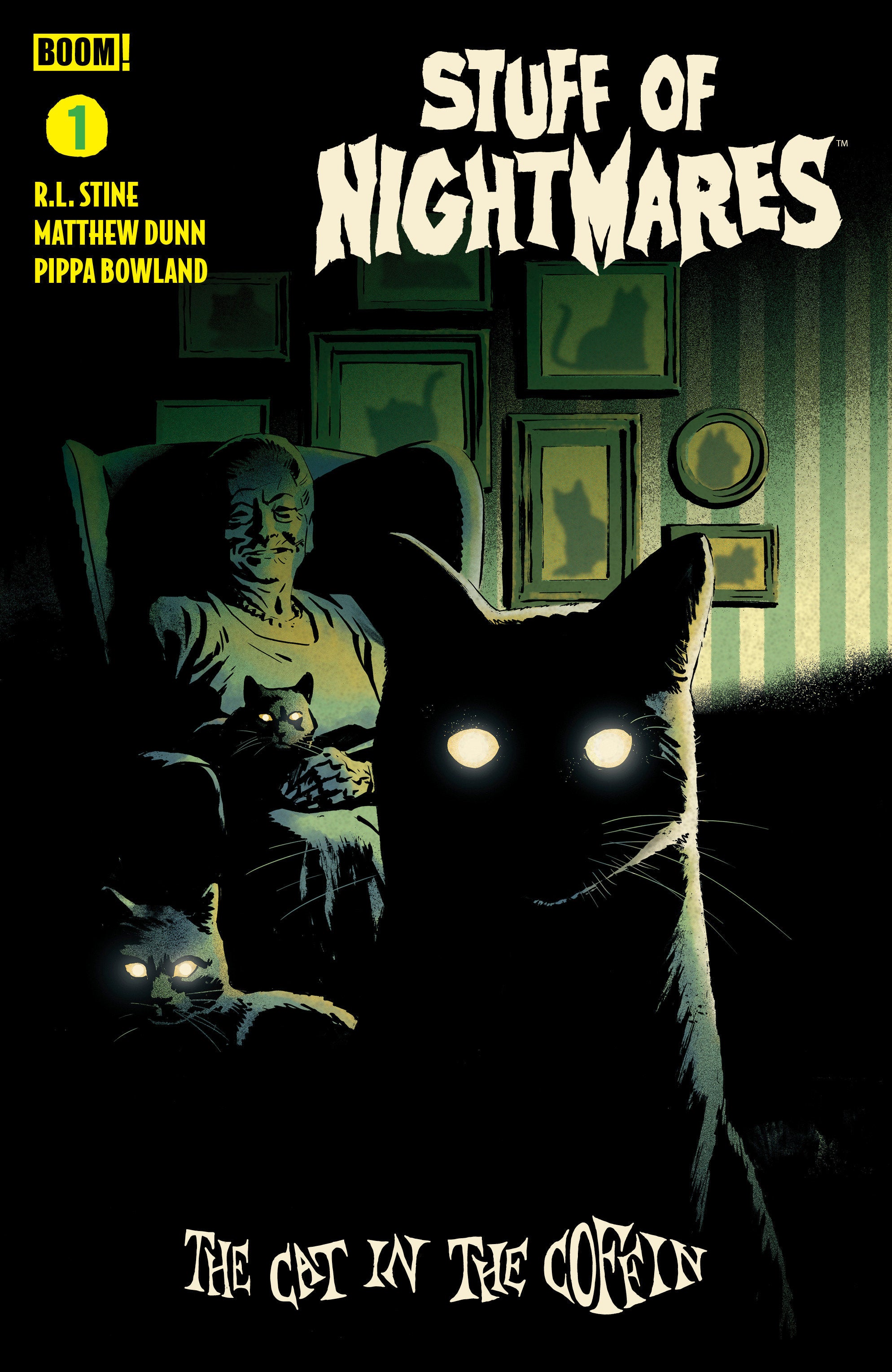 Stuff of Nightmares: The Cat in the Coffin #1 C Homage Variant (Dressed, Gorham) 08/26/2026