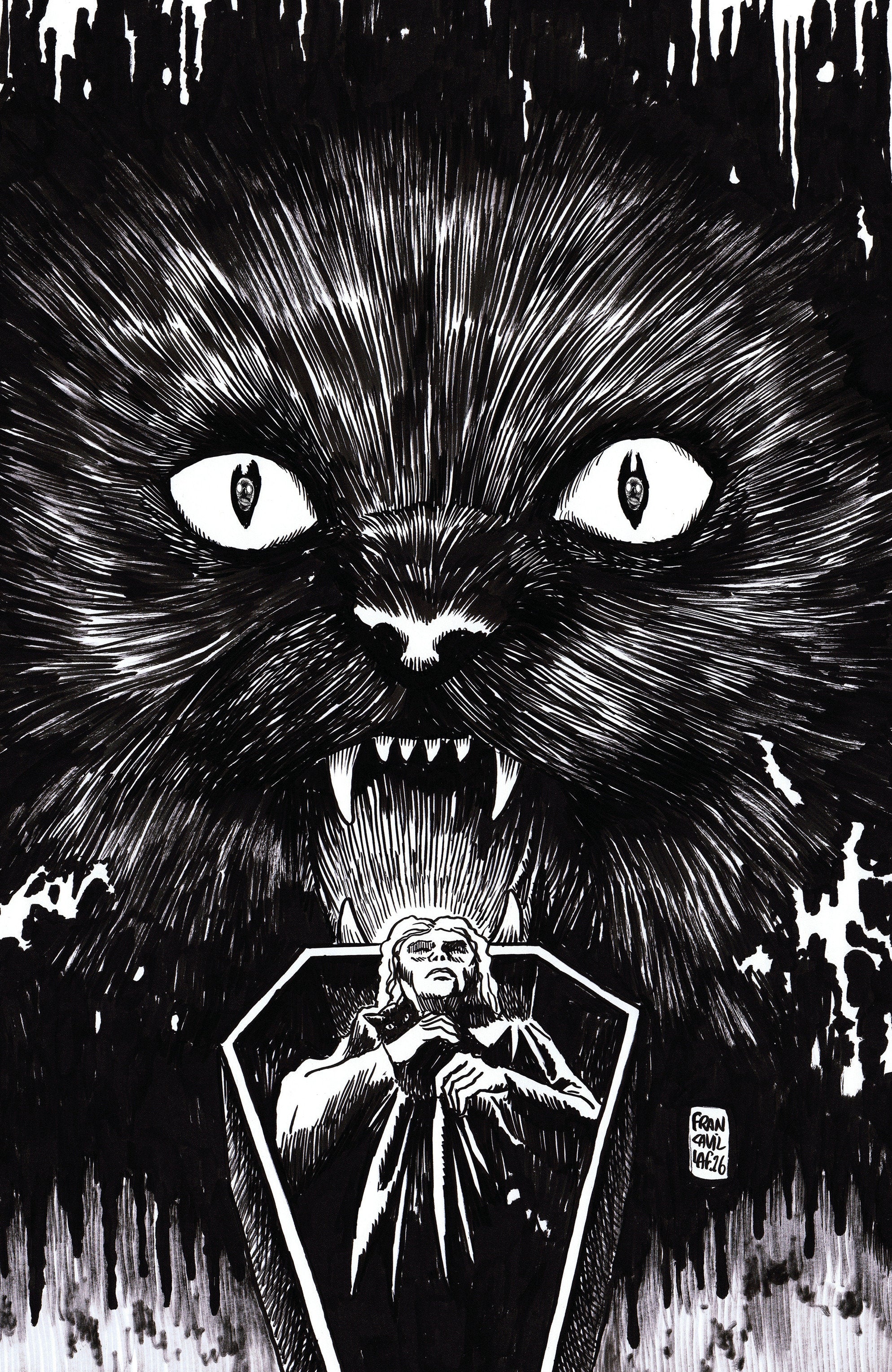 Stuff of Nightmares: The Cat in the Coffin #1 I Unlimited Variant (Full Art, Francavilla) 08/26/2026
