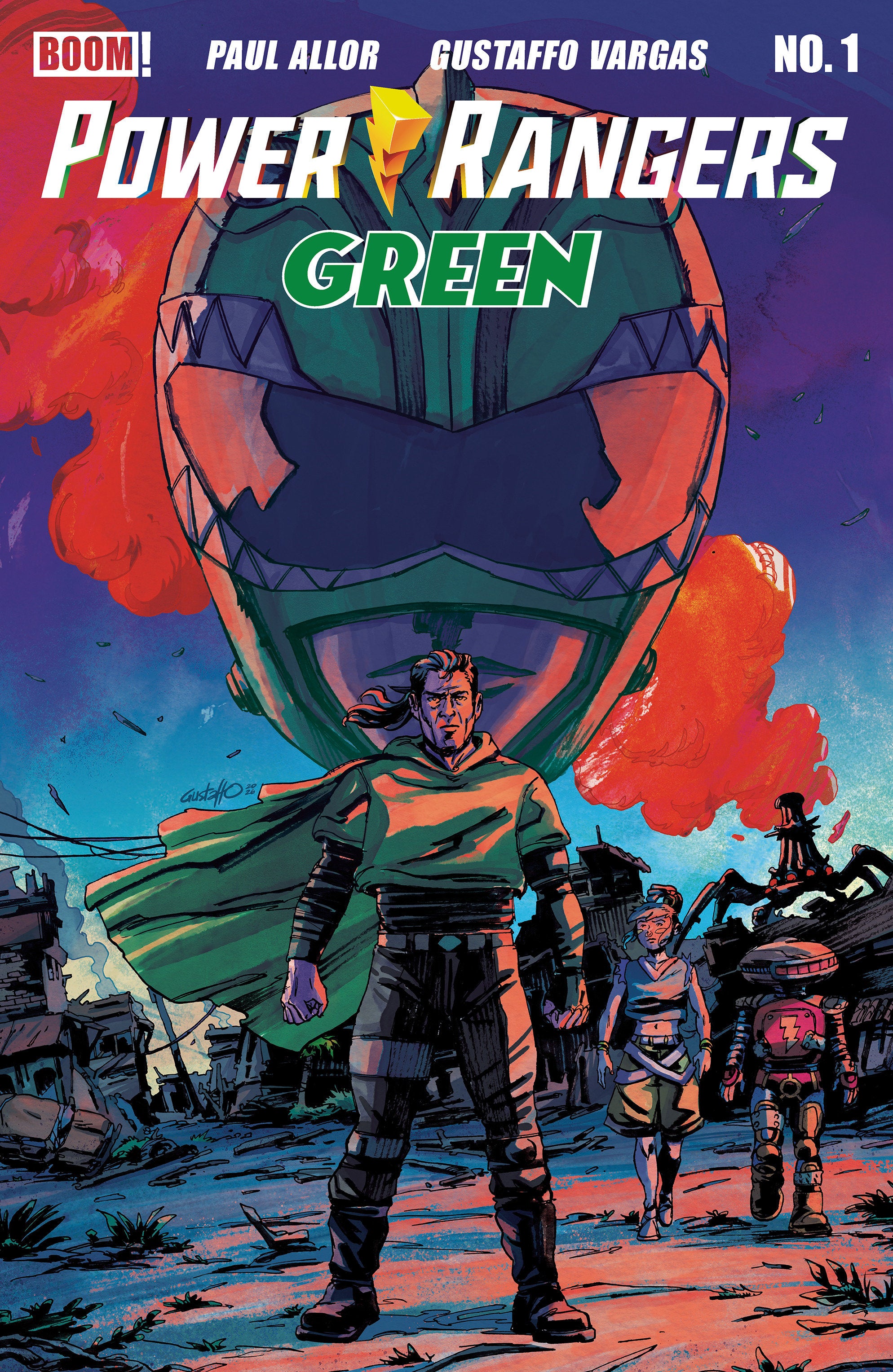 Power Rangers Green #1 B Variant (Dressed, Vargas) 08/05/2026