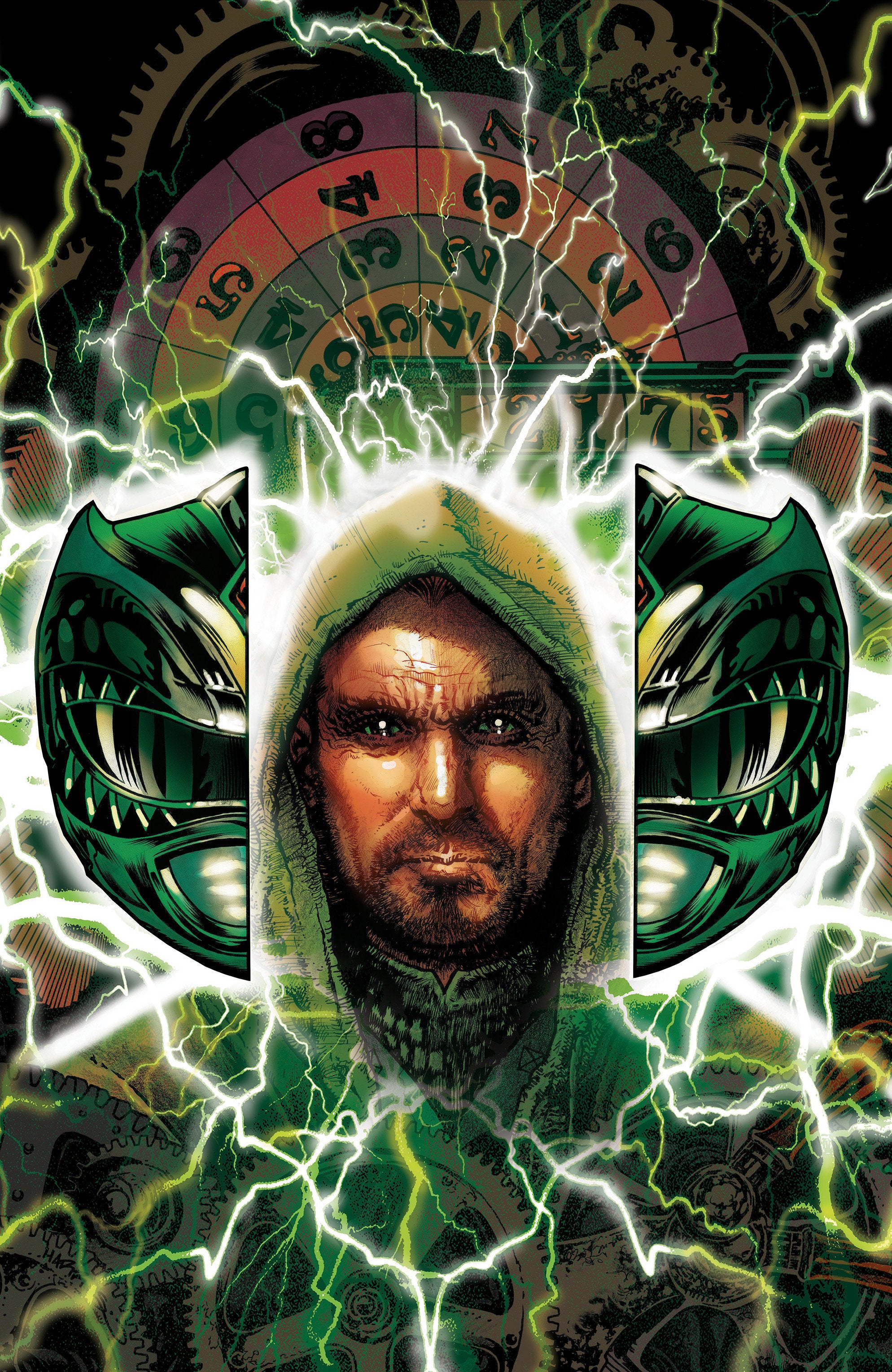 Power Rangers Green #1 F Foil Variant (Full Art, Foil, Harris) 08/05/2026
