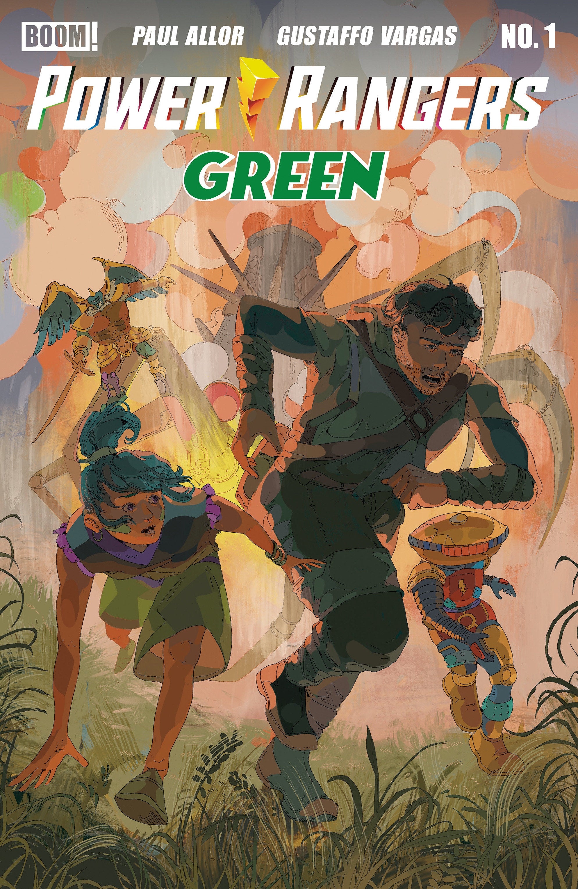 Power Rangers Green #1 M FOC Reveal Variant (Dressed, Lee) 08/05/2026