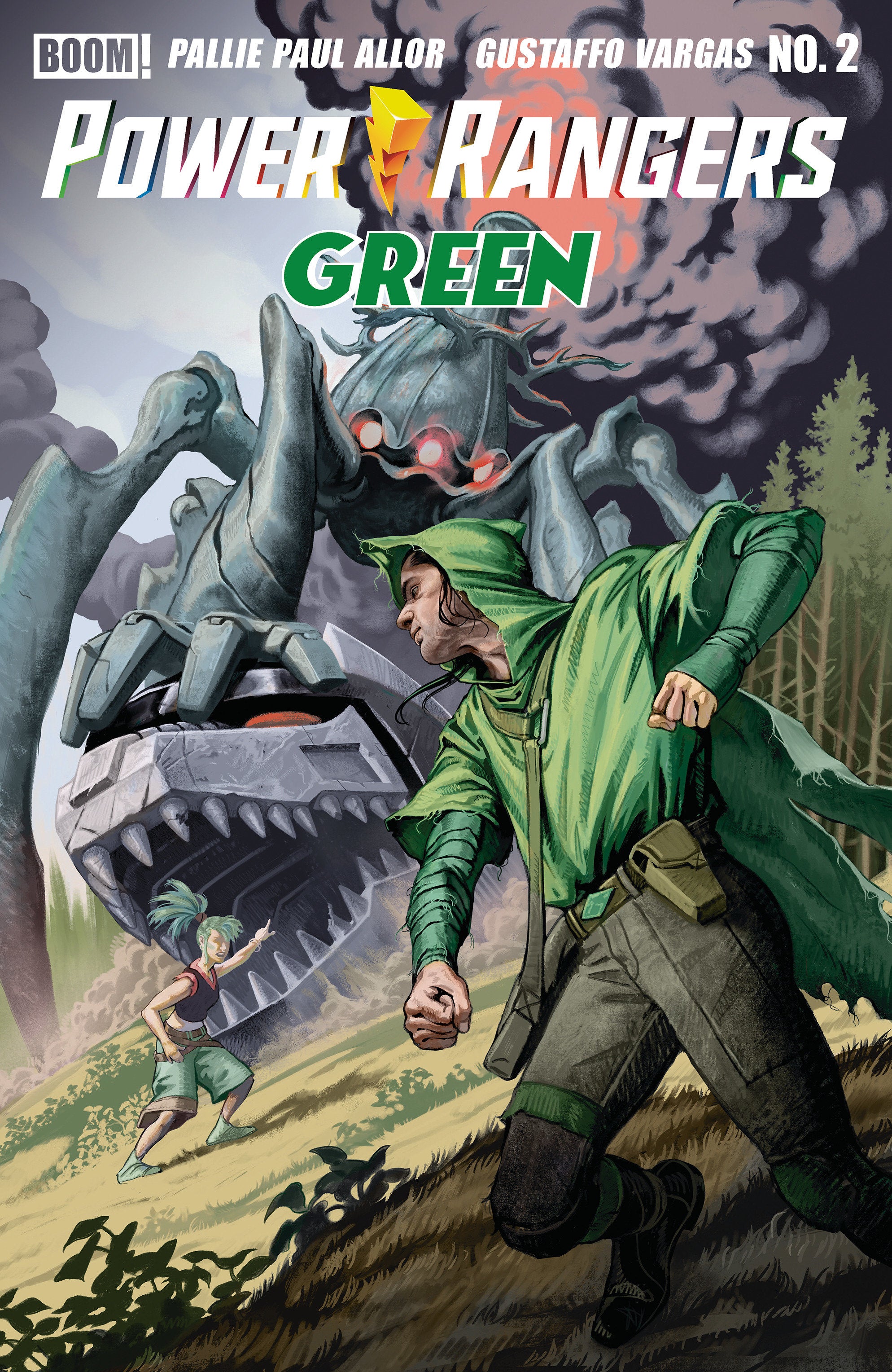 Power Rangers Green #2 J FOC Reveal Variant (Dressed, Morris) 09/23/2026