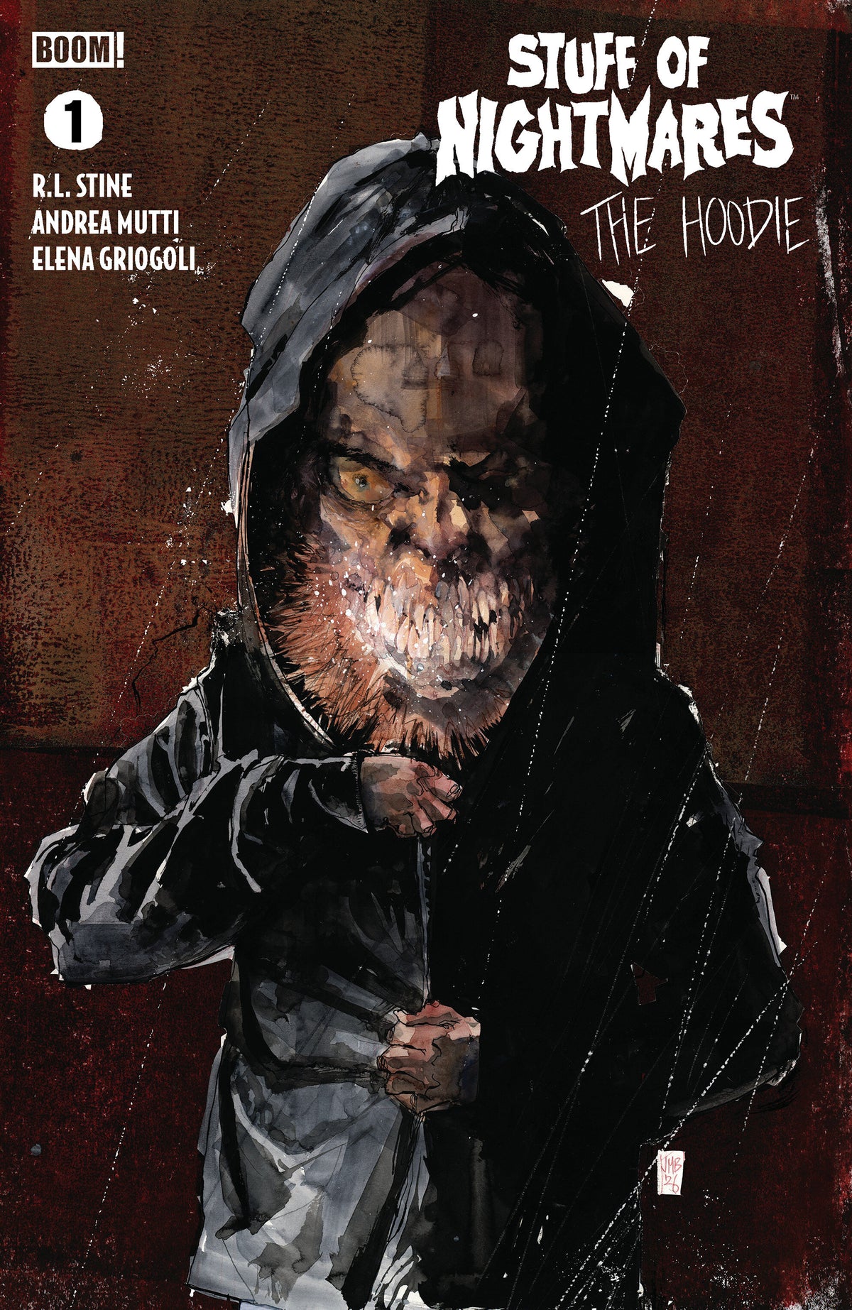 Stuff of Nightmares: The Hoodie #1 H FOC Reveal Variant (Dressed, Barravecchia) 12/02/2026