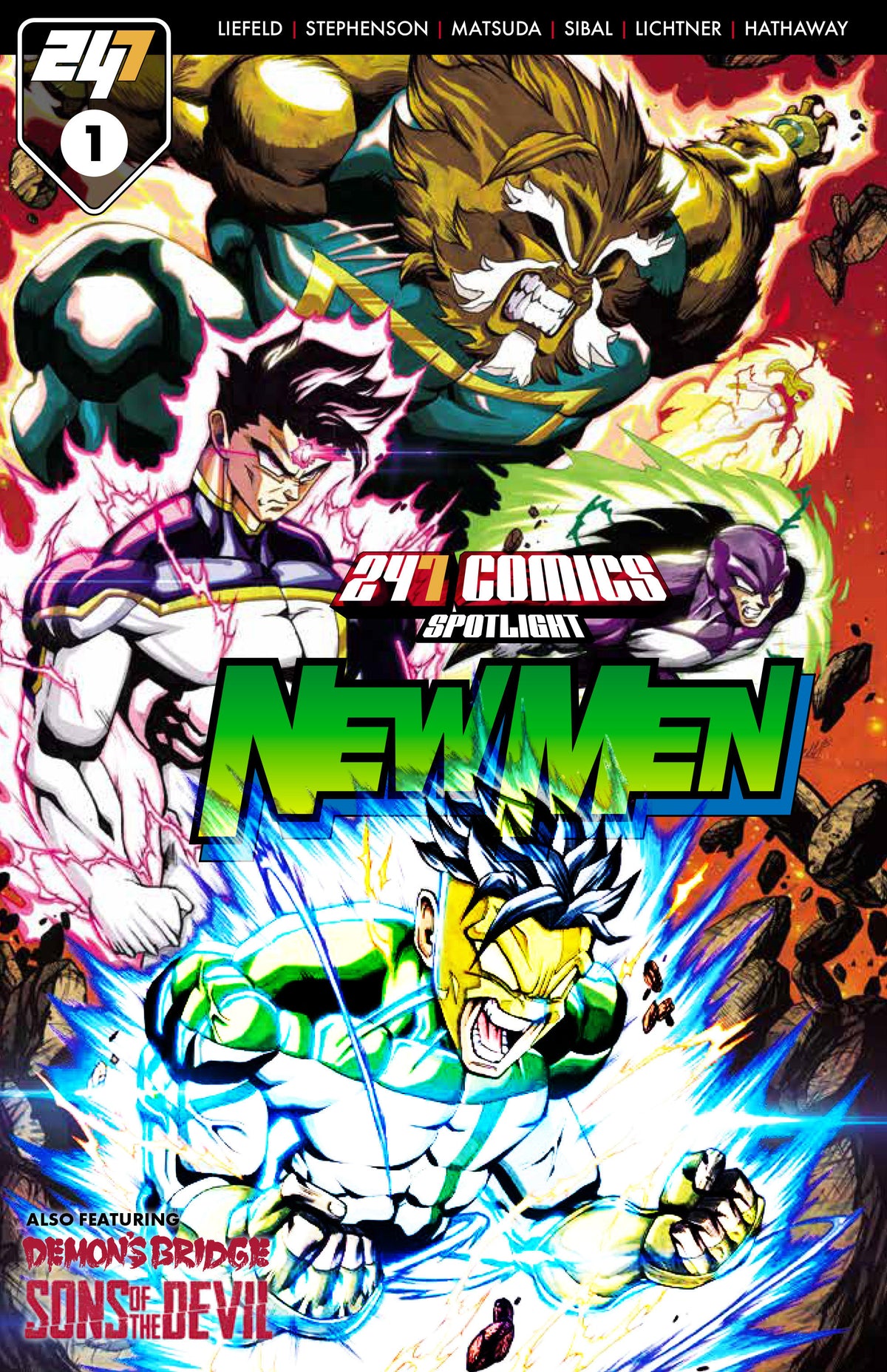 247 COMICS Presents / Spotlight #1 Cover F - NEWMEN Manga Var 11/04/2026