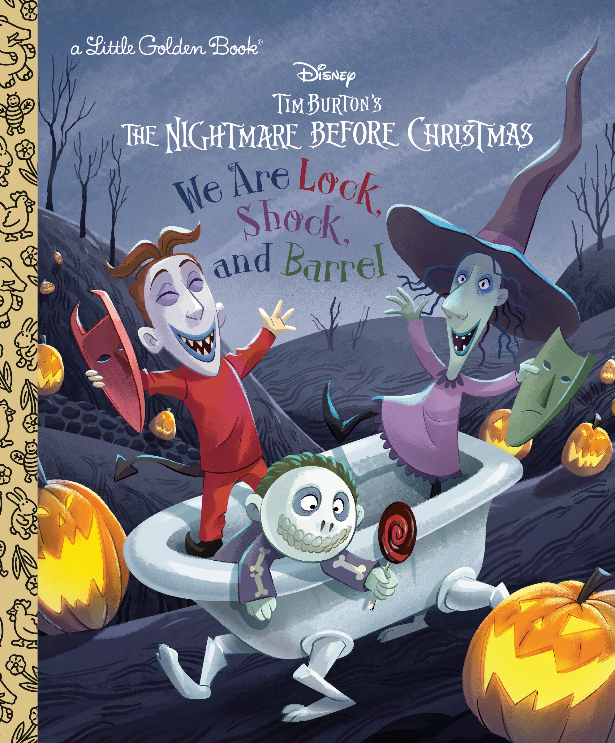 We Are Lock, Shock, and Barrel (Disney Tim Burton's The Nightmare Before Christmas) 07/07/2026