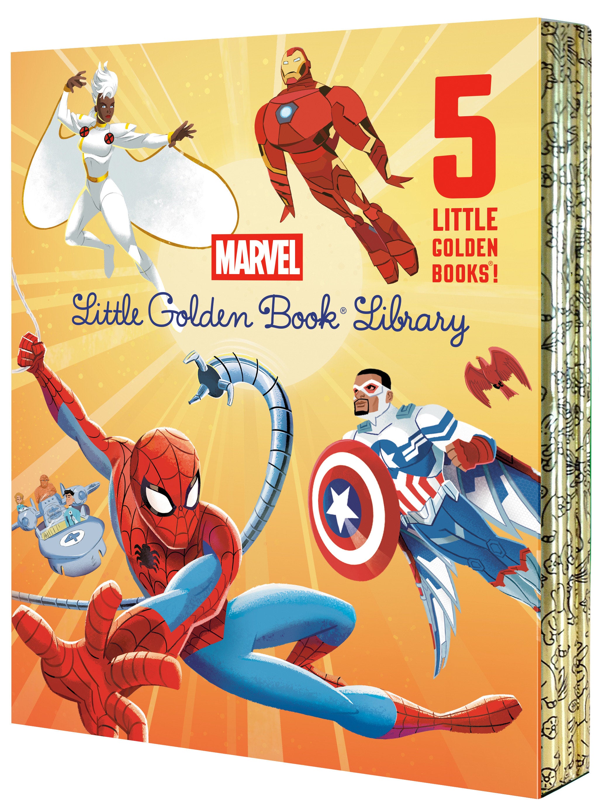 Marvel Little Golden Book Library 09/22/2026