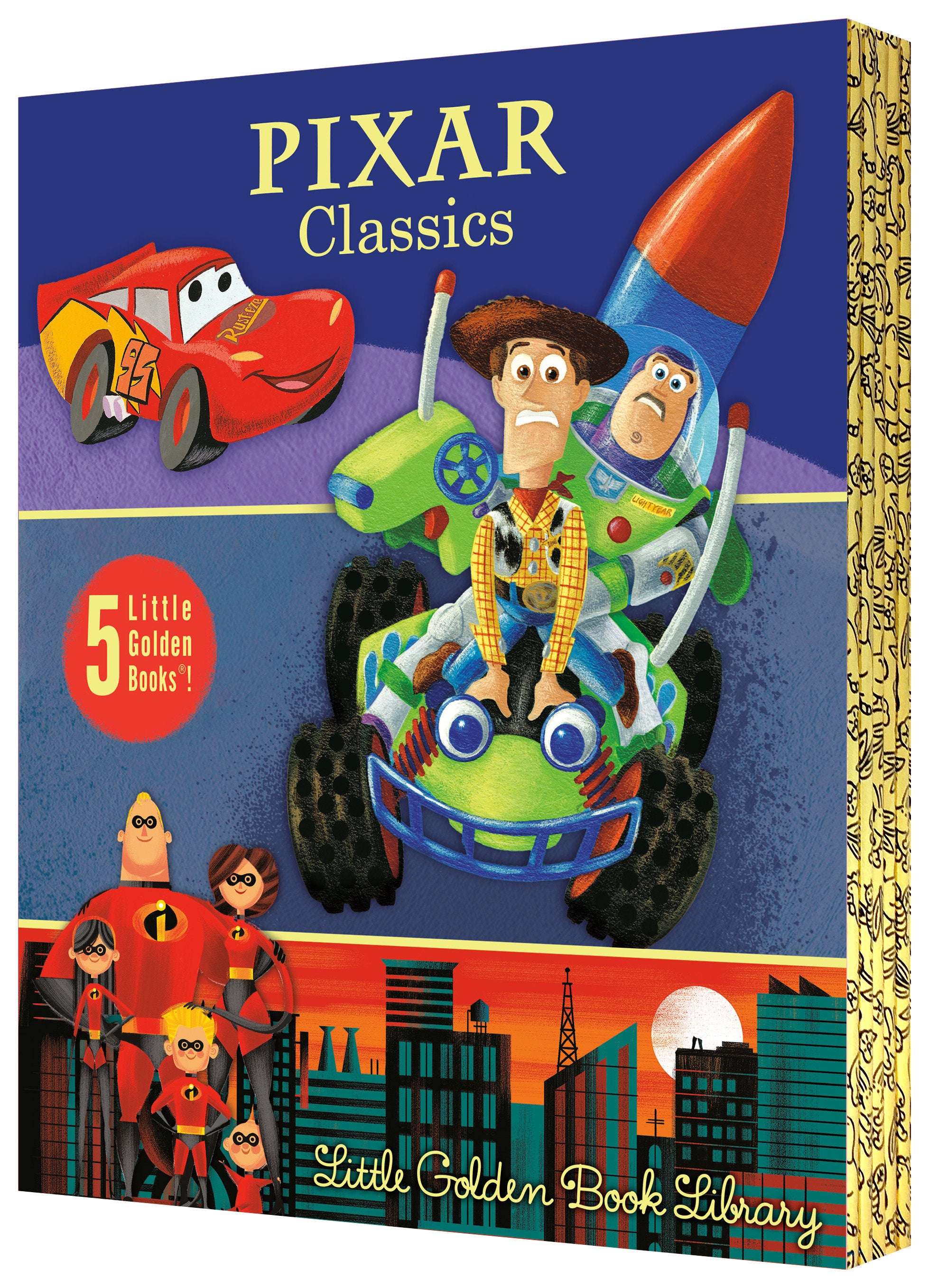 Pixar Classics Little Golden Book Library 09/01/2026