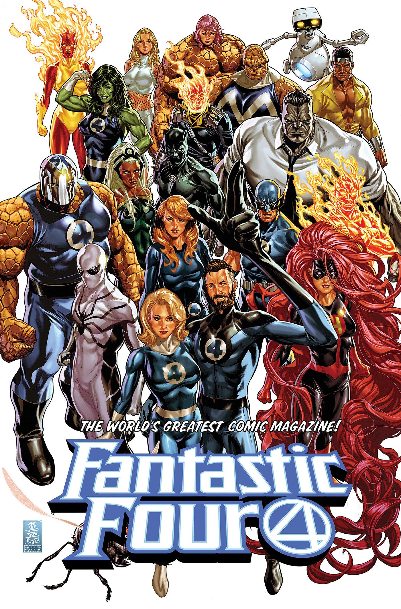 Fantastic Four By Dan Slott Omnibus Vol. 2 Mark Brooks Cover 12/01/2026