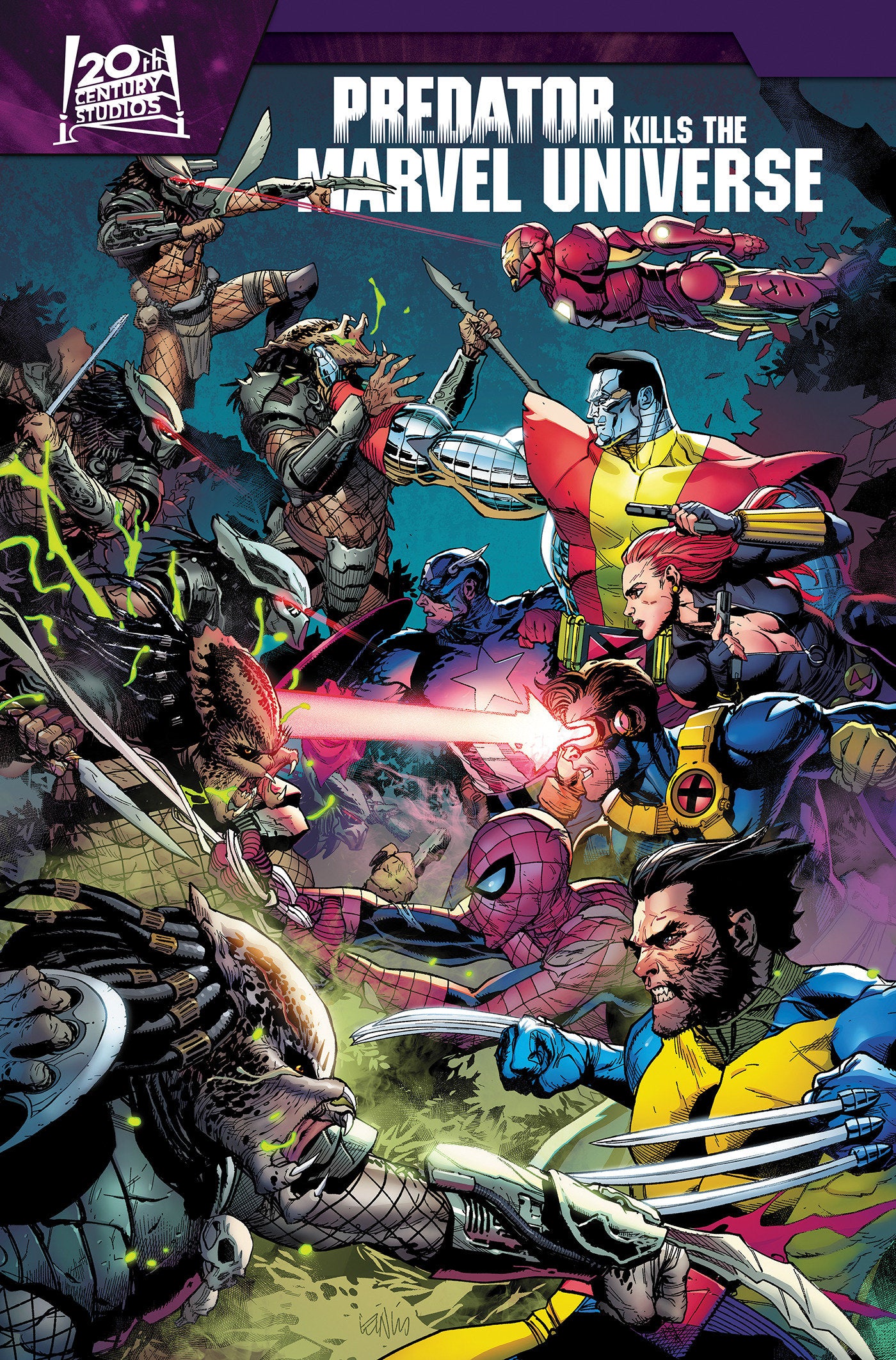 Predator Kills The Marvel Universe Omnibus Leinil Yu Cover 01/26/2027