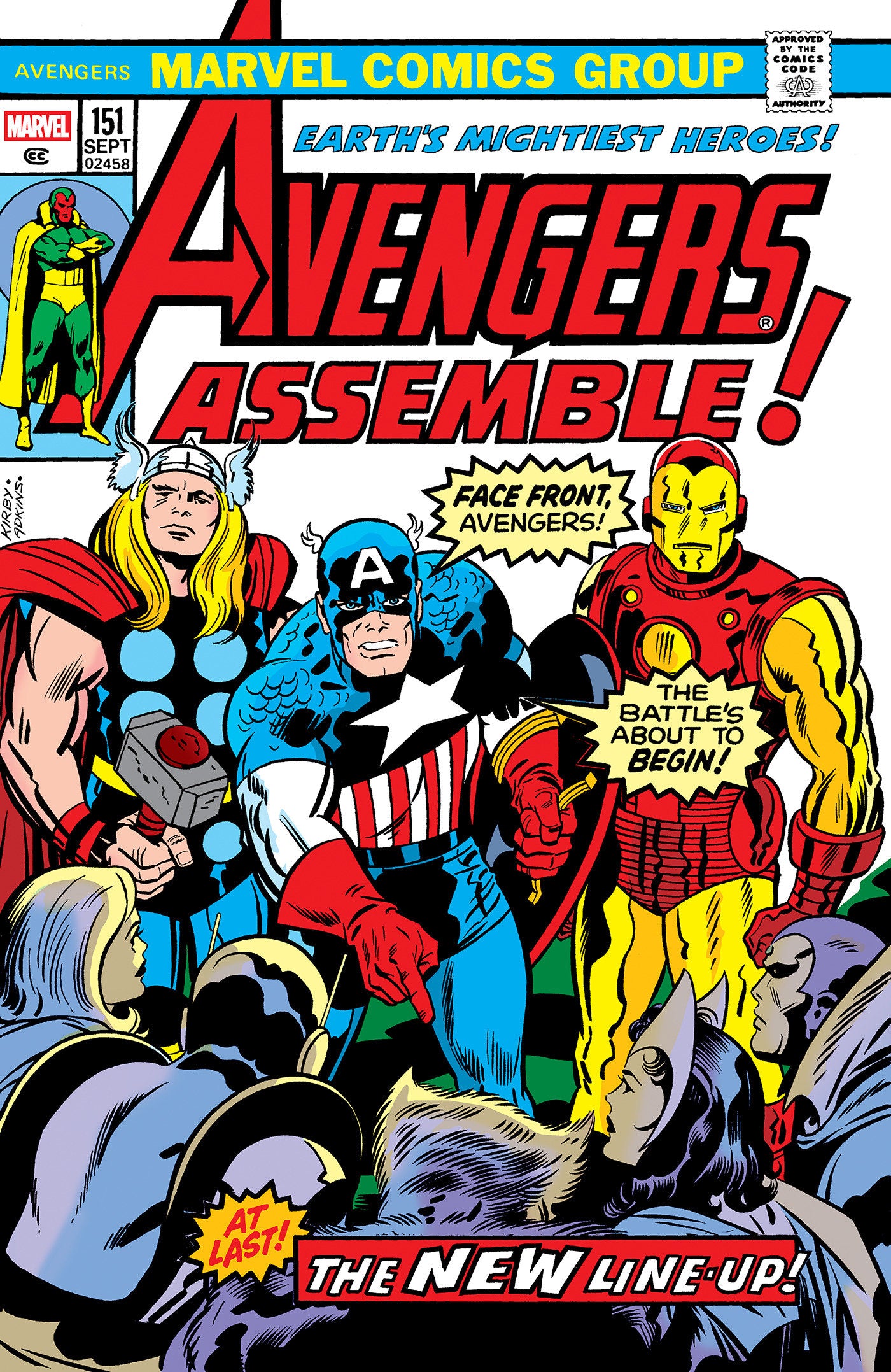 The Avengers Omnibus Vol. 6 Jack Kirby Cover [DM Only] 03/24/2026