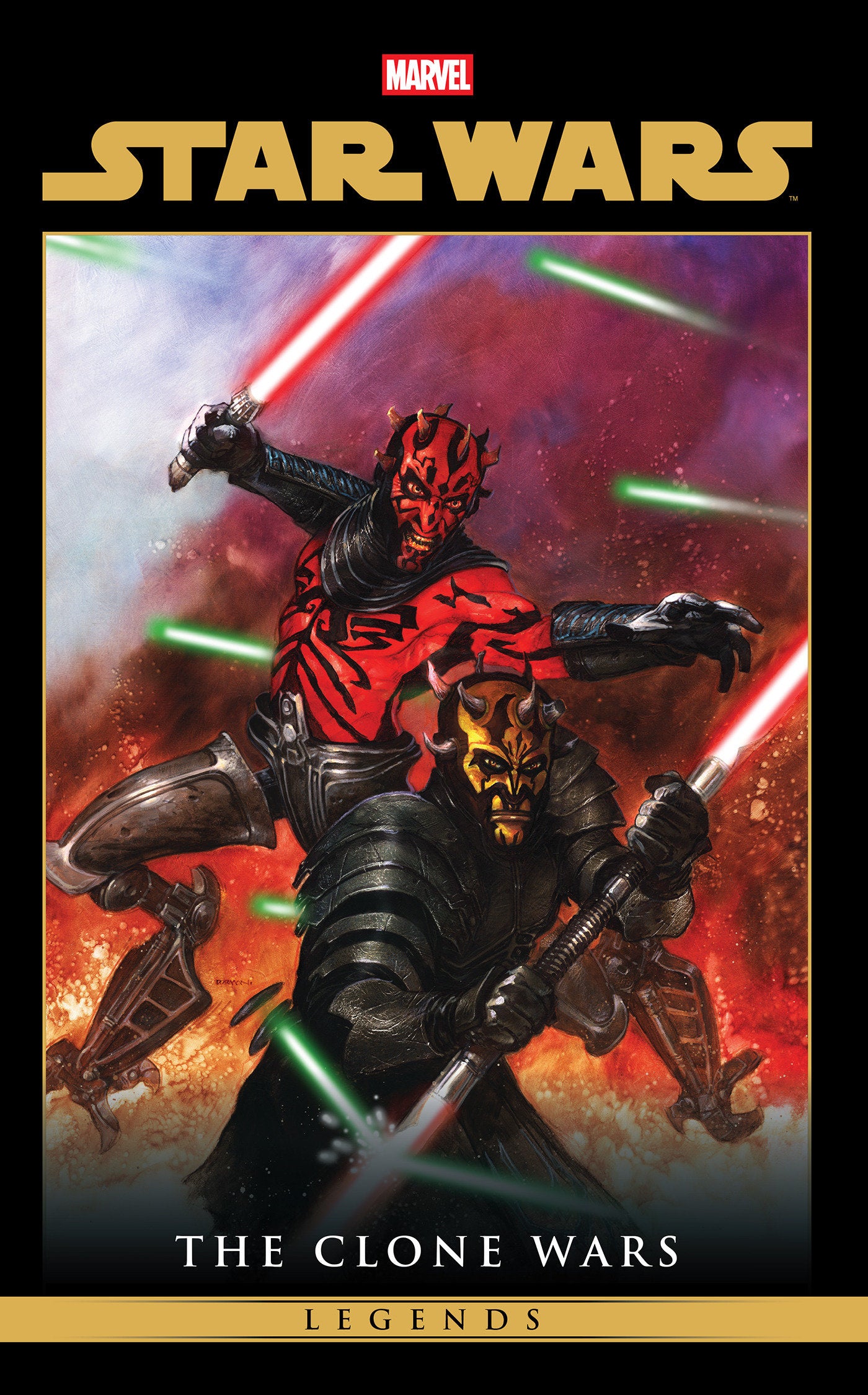 Star Wars Legends: The Clone Wars Omnibus Vol. 1 Dave Dorman Cover [DM Only] 01/19/2027