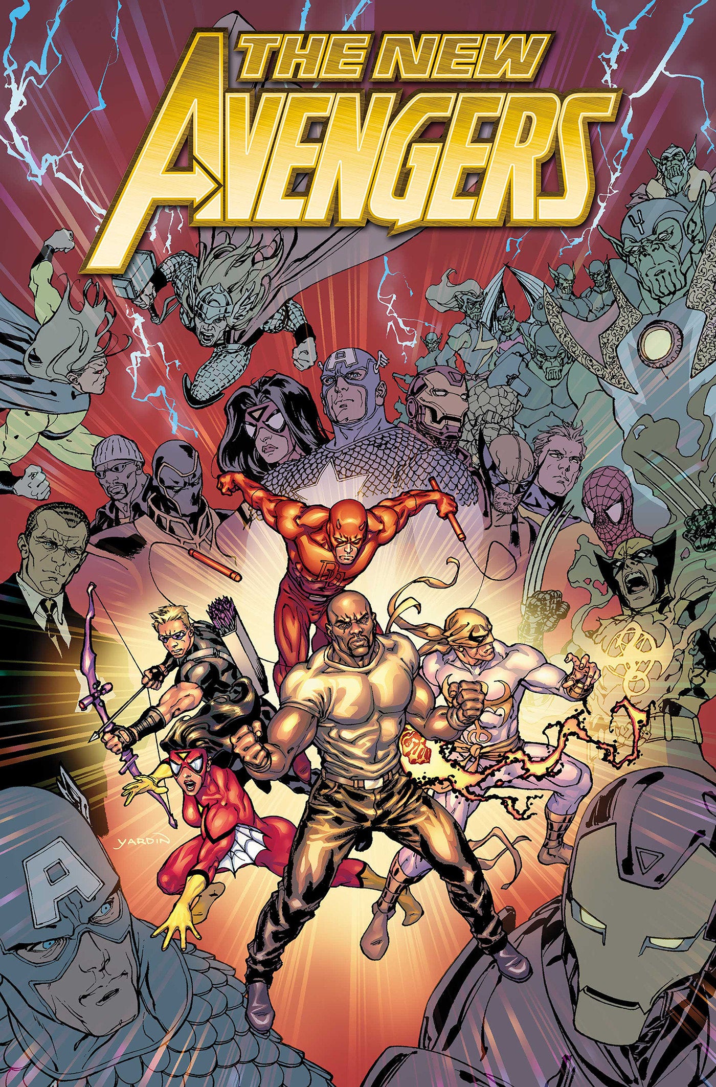 New Avengers Omnibus Vol. 3 David Yardin Cover [DM Only] 11/17/2026