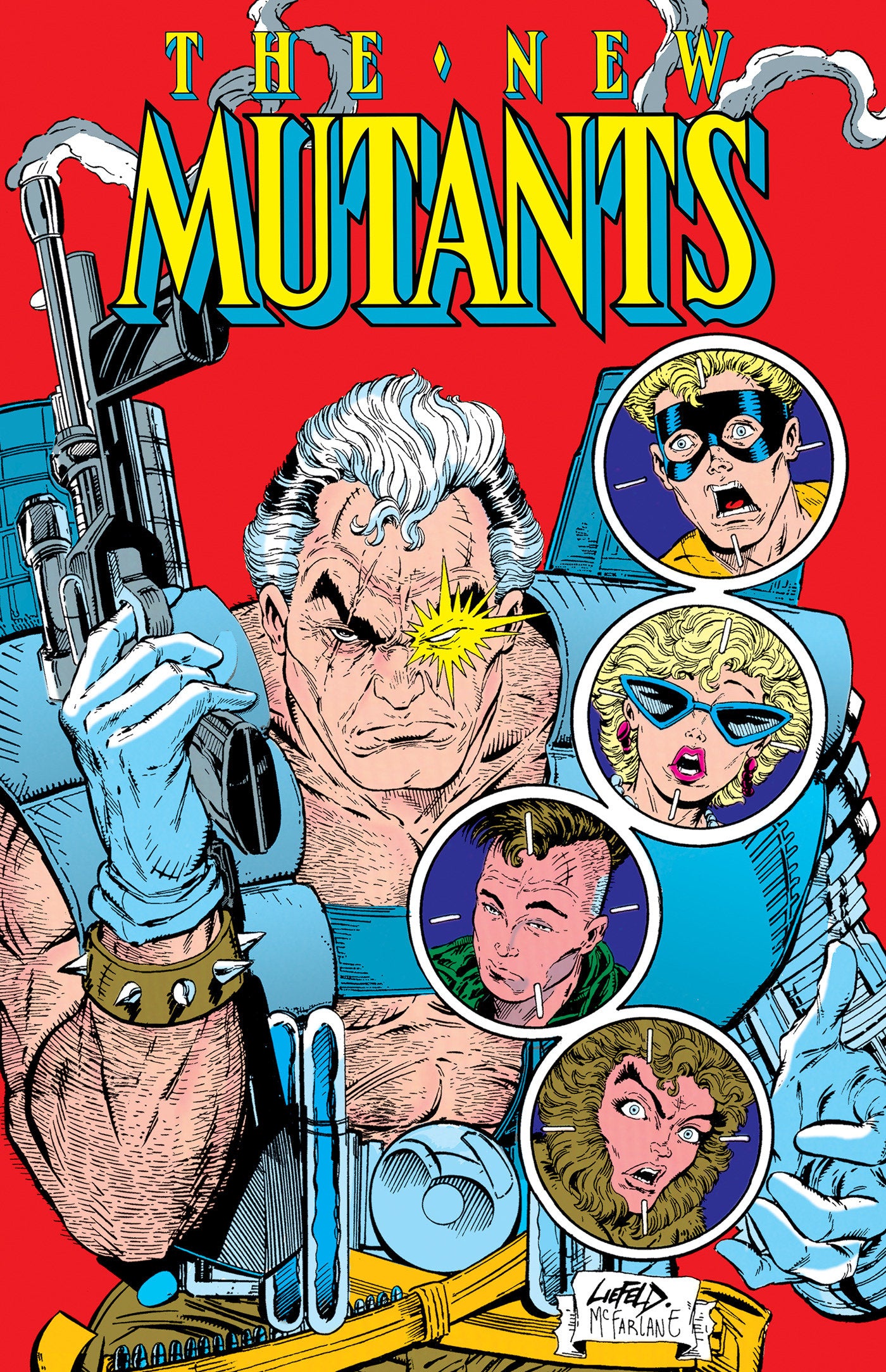 New Mutants Omnibus Vol. 4 Rob Liefeld Cable Cover 12/29/2026