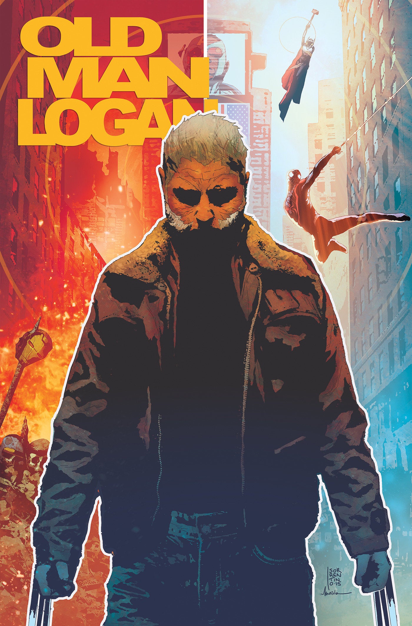 Wolverine: Old Man Logan Omnibus Vol. 1 Andrea Sorrentino Cover 12/15/2026