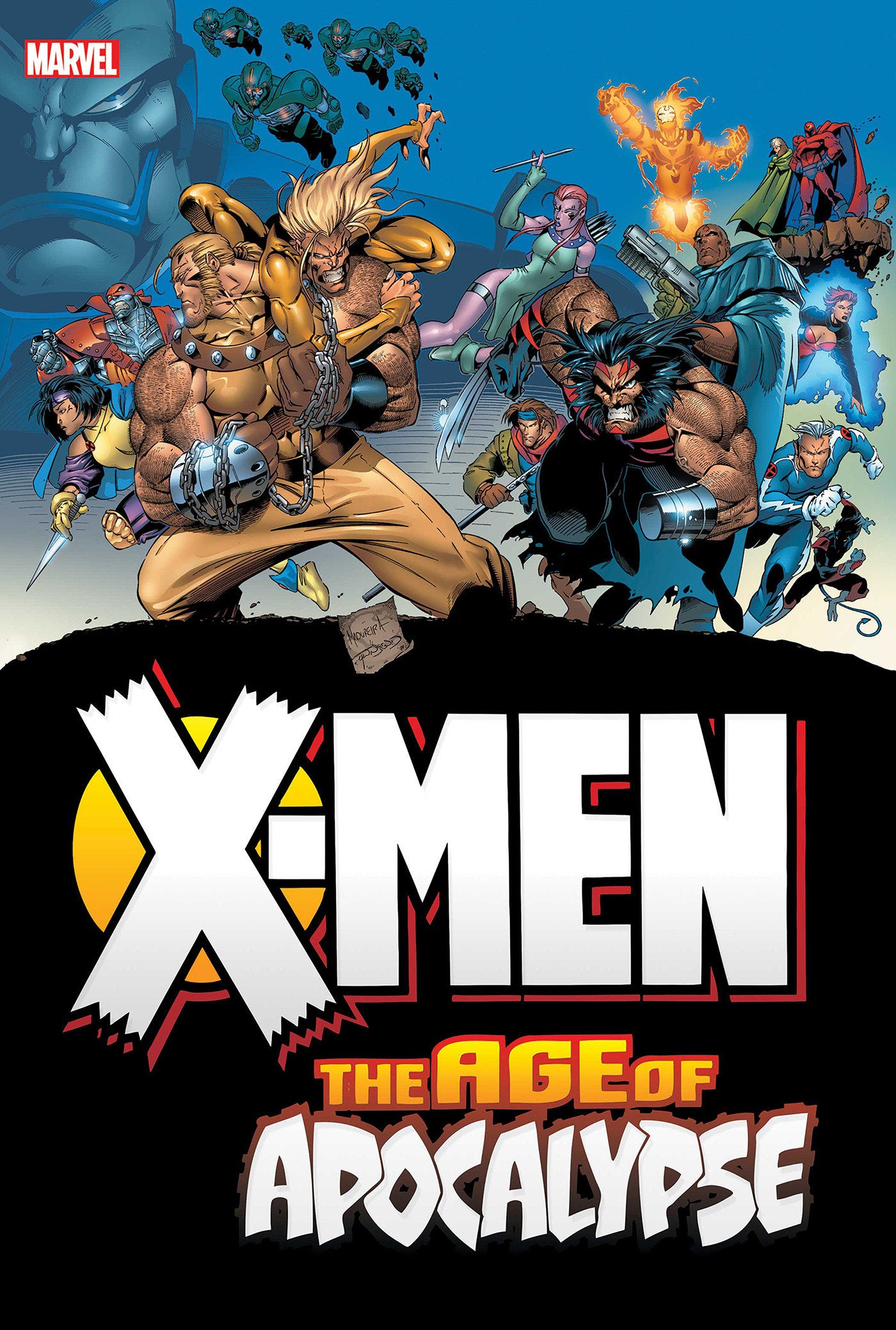 X-Men: Age Of Apocalypse Omnibus Joe Madureira Cover [New Printing 3, DM Only] 07/28/2026