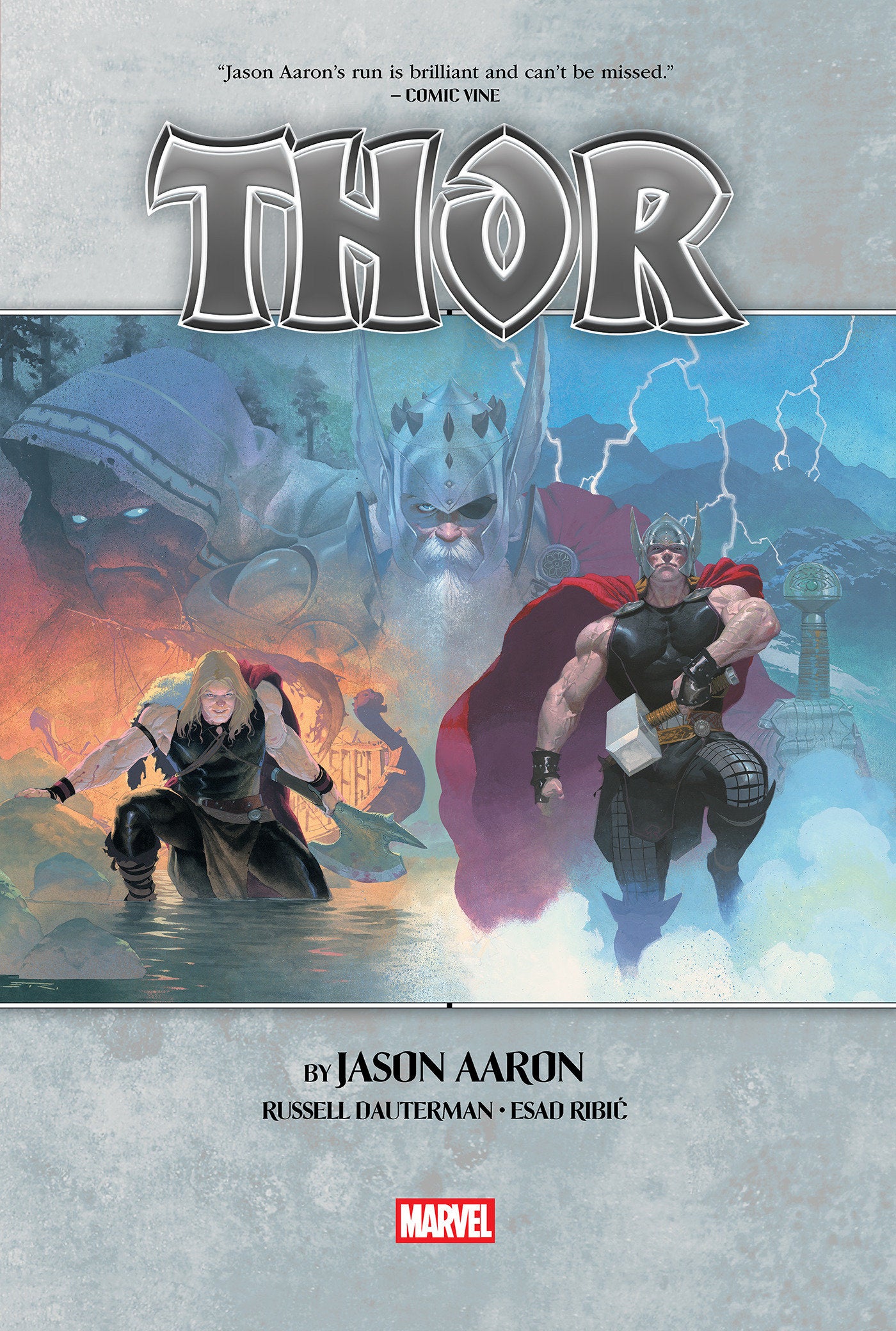 Thor By Jason Aaron Omnibus Vol. 1 Esad Ribic Cover [New Printing] 08/11/2026