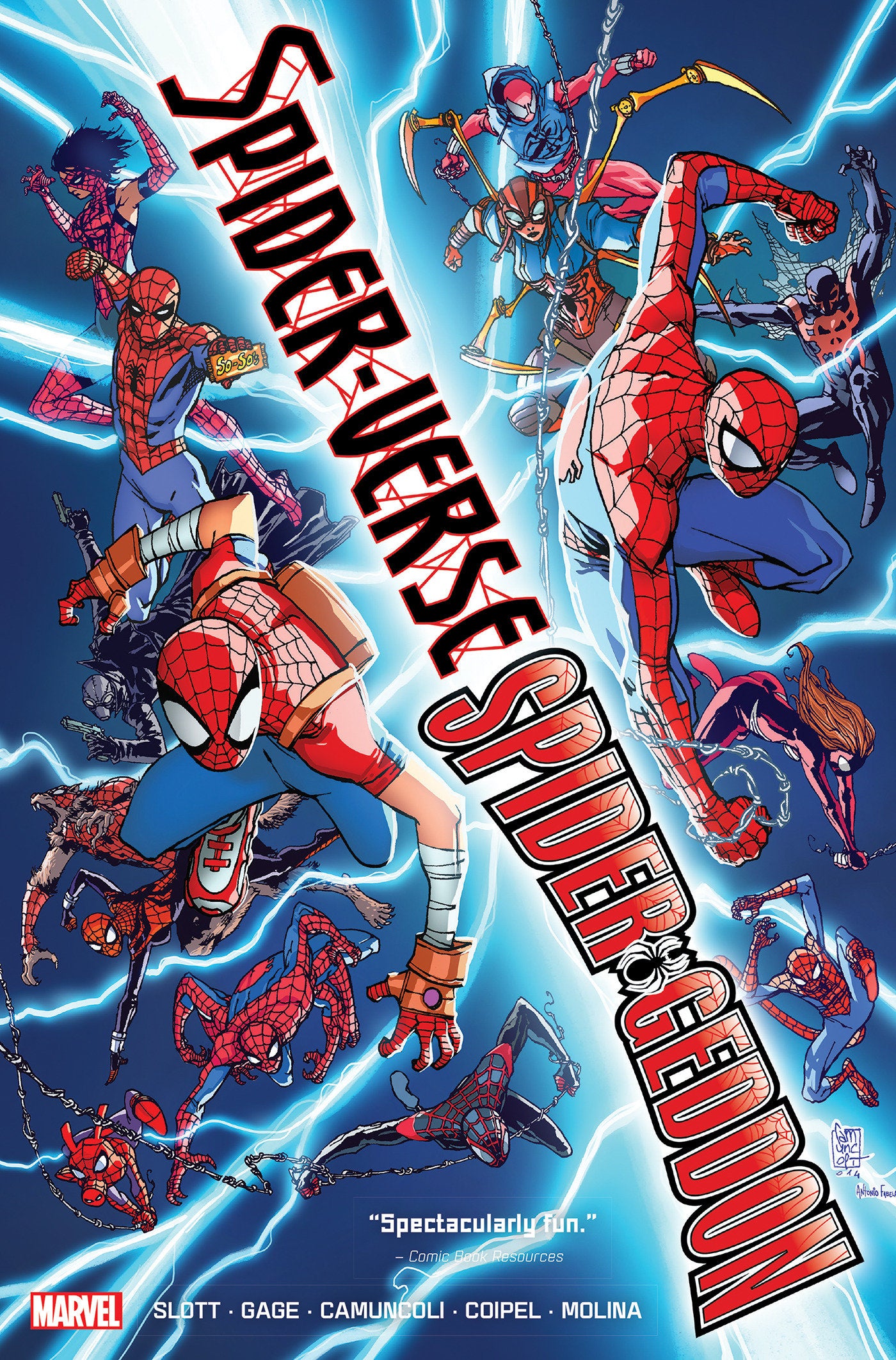 Spider-Verse/Spider-Geddon Omnibus Giuseppe Camuncoli Cover [New Printing, DM Only] 08/25/2026