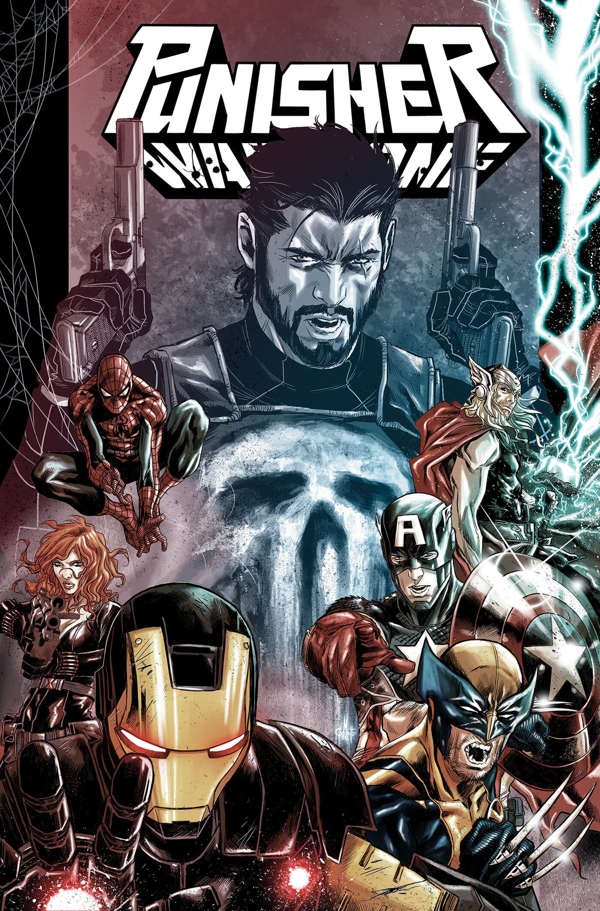 Punisher: Enter The War Zone Omnibus Marco Checchetto Cover 04/06/2027