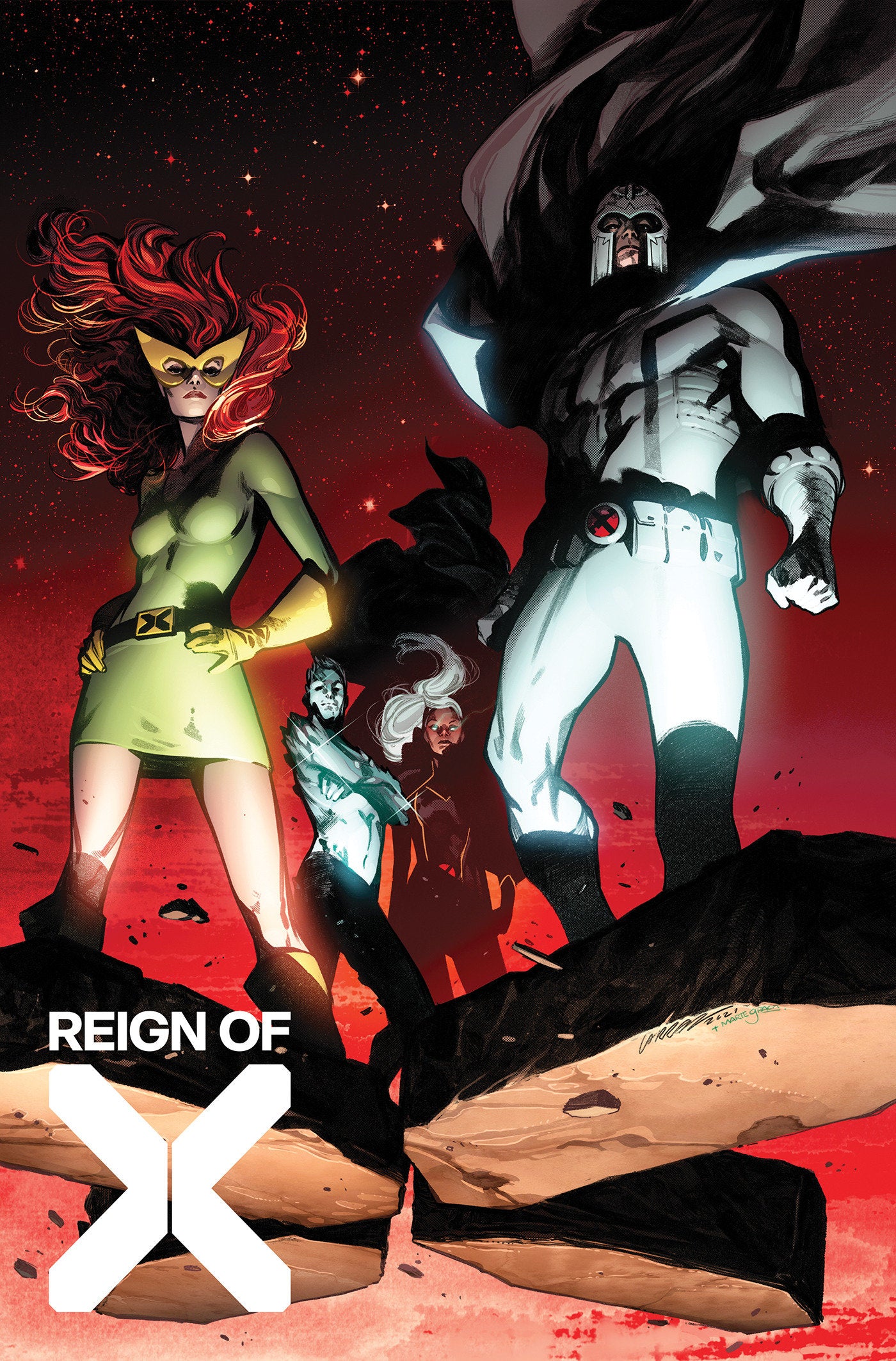 X-Men: Age Of Krakoa - Reign Of X Omnibus Vol. 2 Pepe Larraz Cover [DM Only] 02/16/2027