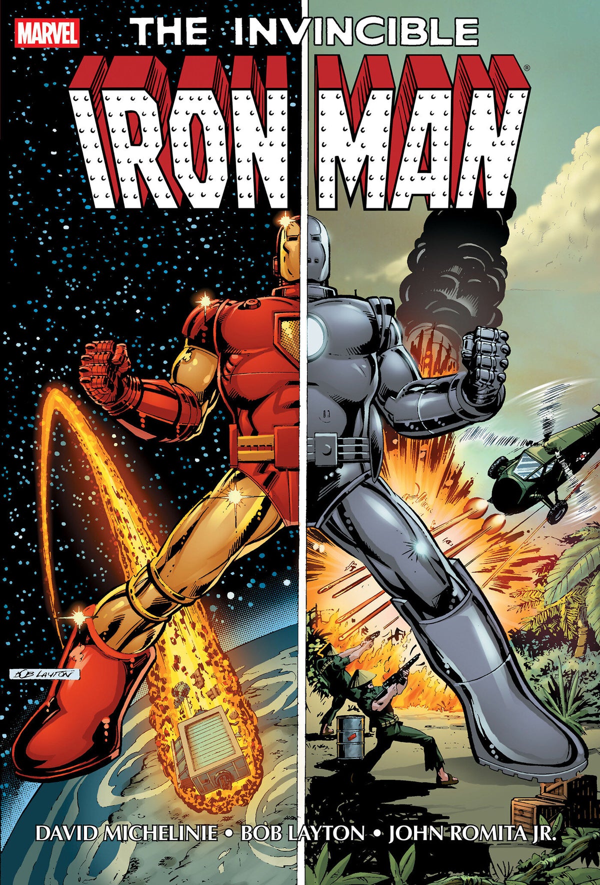 Iron Man By Michelinie, Layton & Romita Jr. Omnibus Vol. 1 Bob Layton Cover [New Printing, DM Only] 04/13/2027