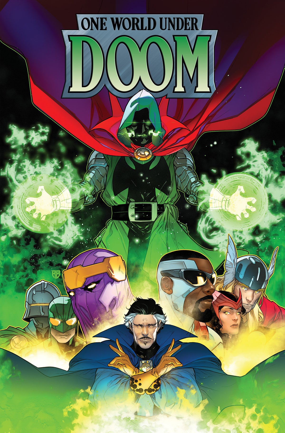 One World Under Doom Omnibus R.B. Silva Cover [DM Only] 03/09/2027