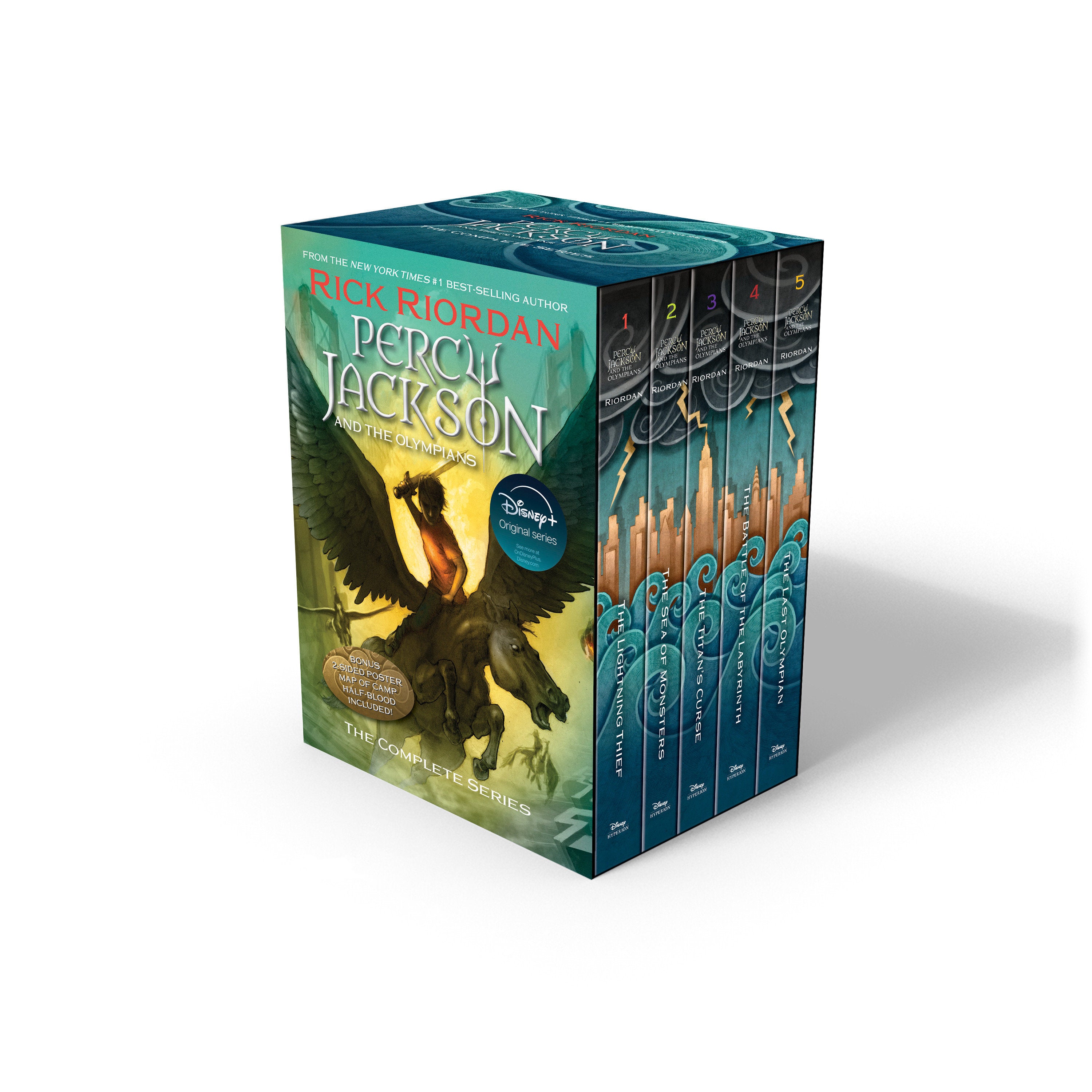 Percy Jackson and the Olympians 5 Book Paperback Boxed Set (w/poster) 09/29/2026