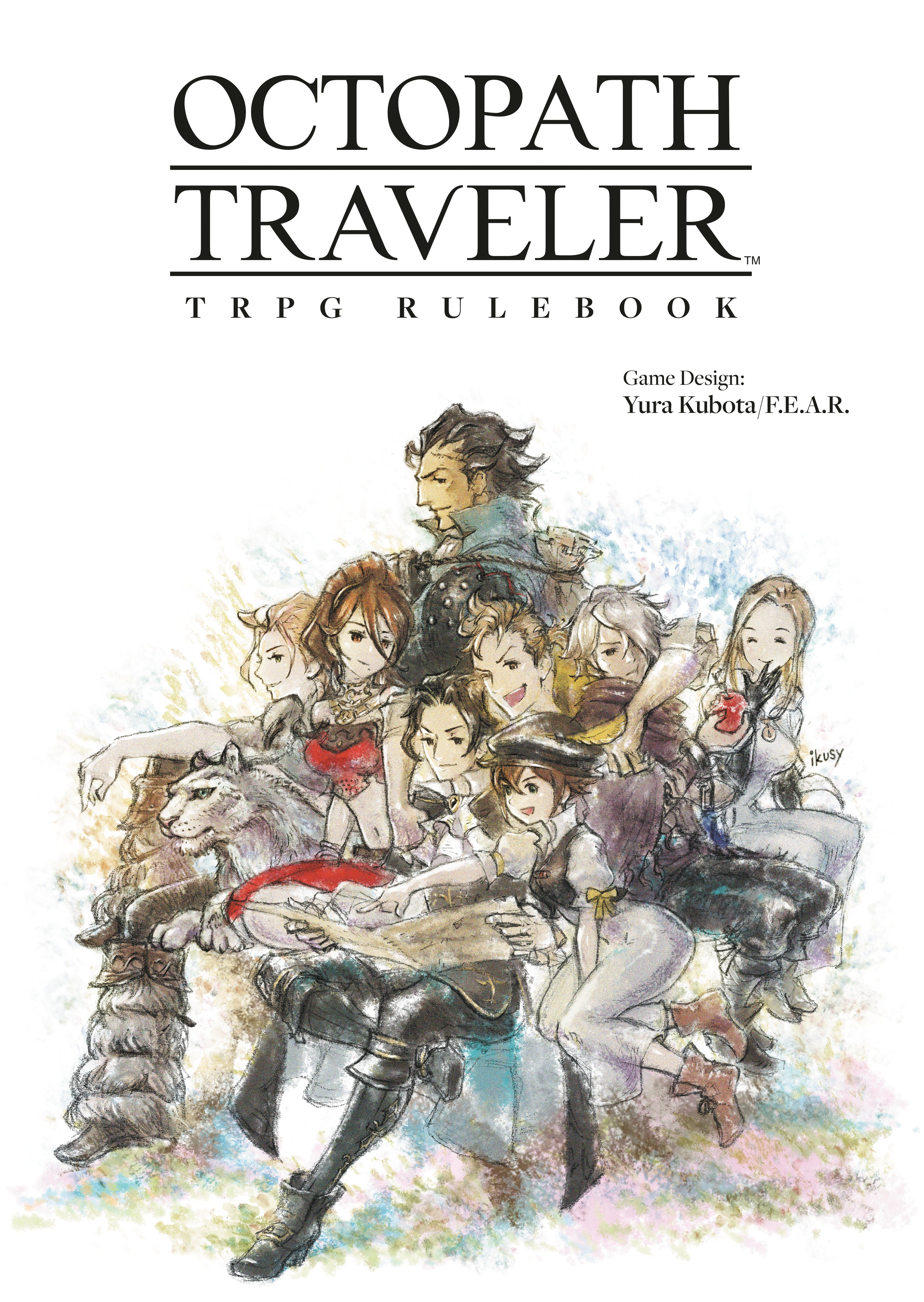 Octopath Traveler TRPG Rulebook 10/06/2026