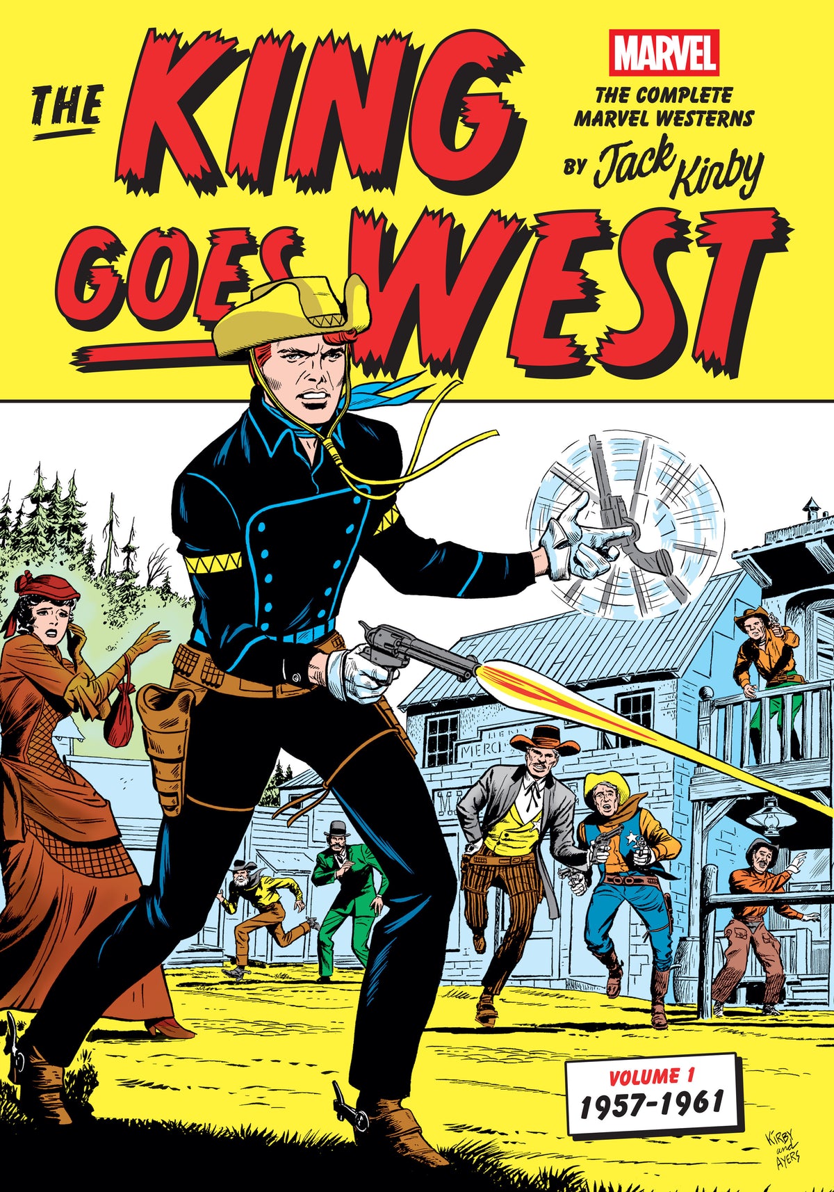 The King Goes West: The Complete Marvel Westerns by Jack Kirby Volume 1--1957-1961 02/02/2027
