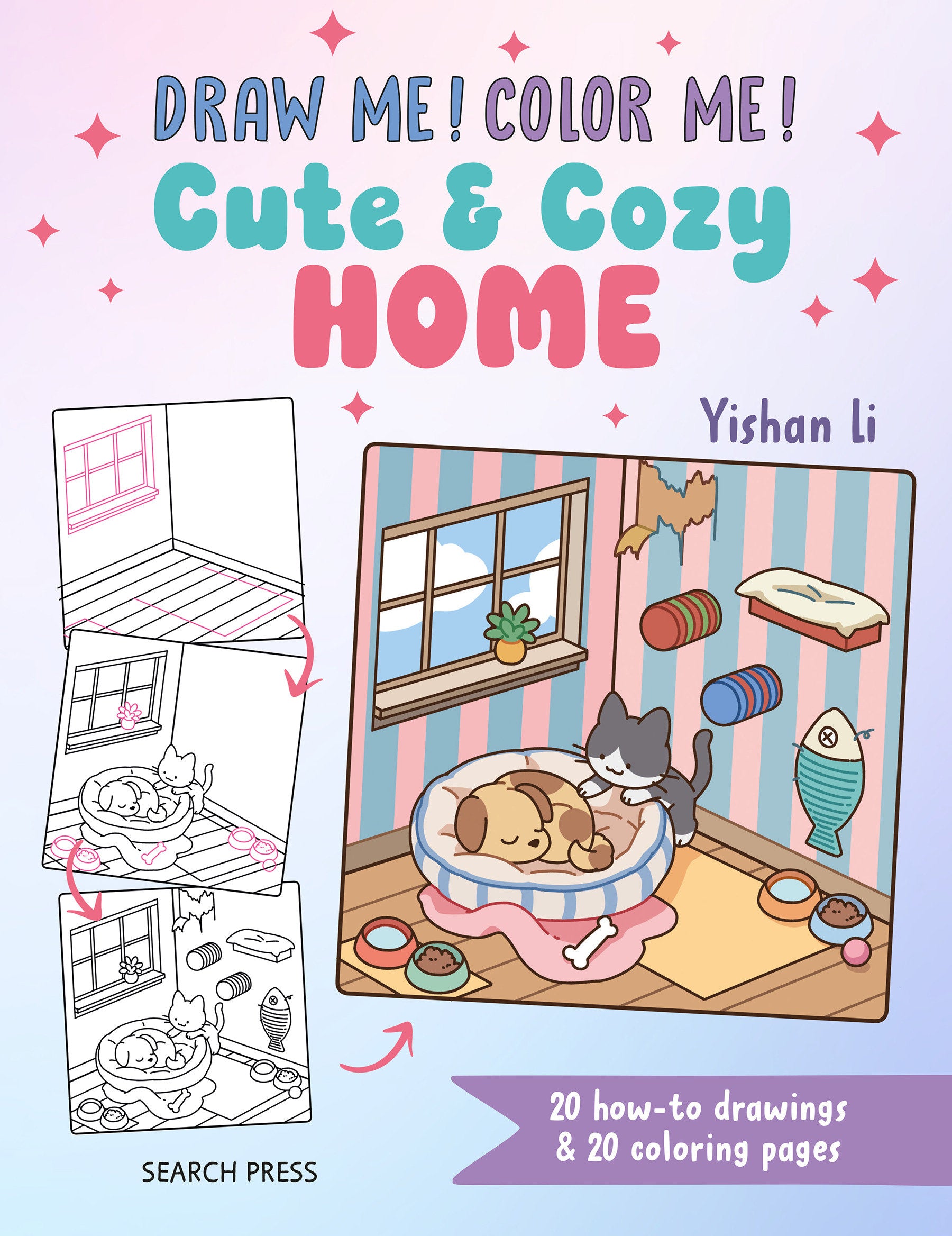 Draw me! Color me!: Cute & Cozy Home 07/21/2026