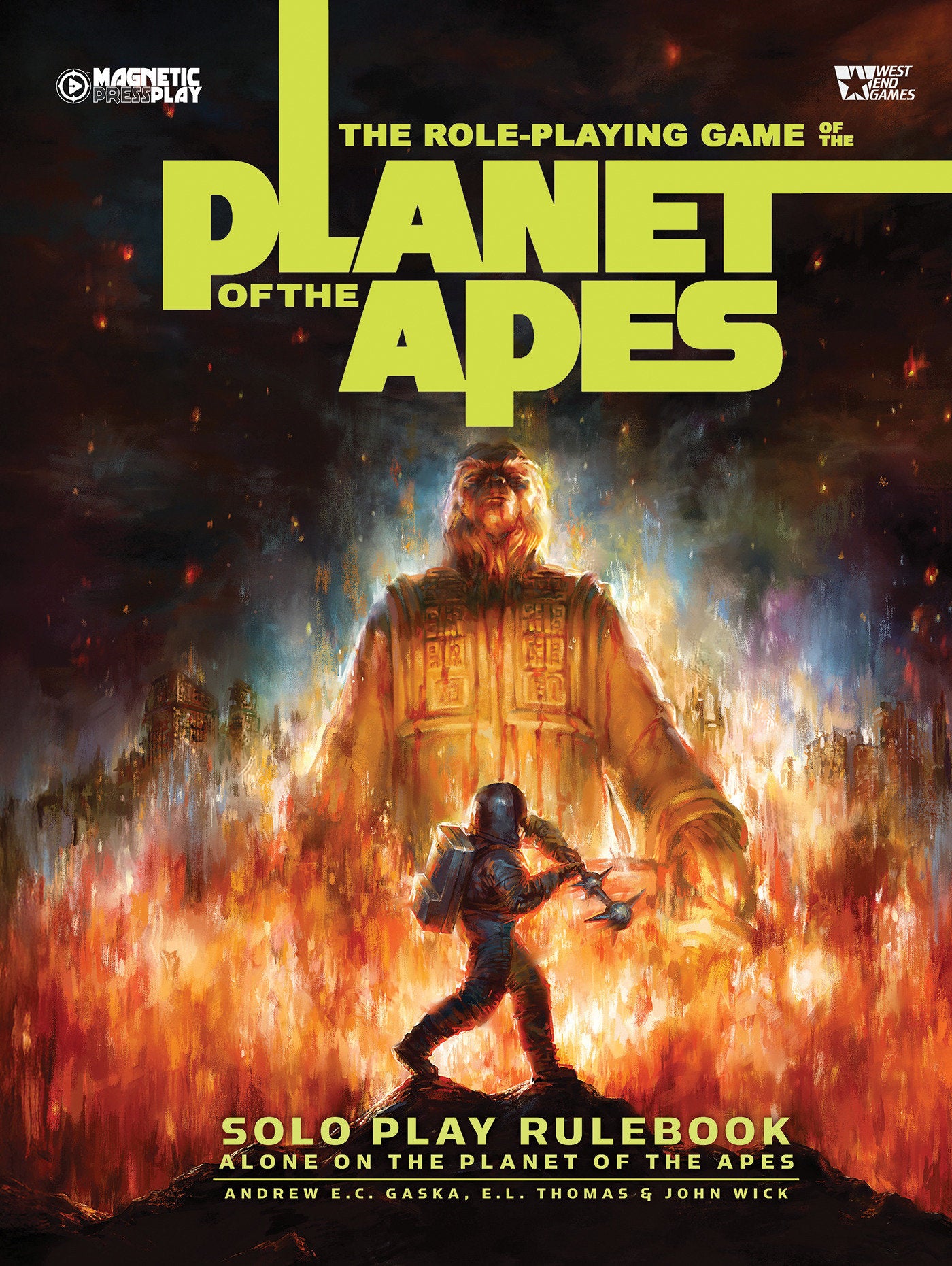 The Planet of the Apes Solo Rulebook 09/15/2026