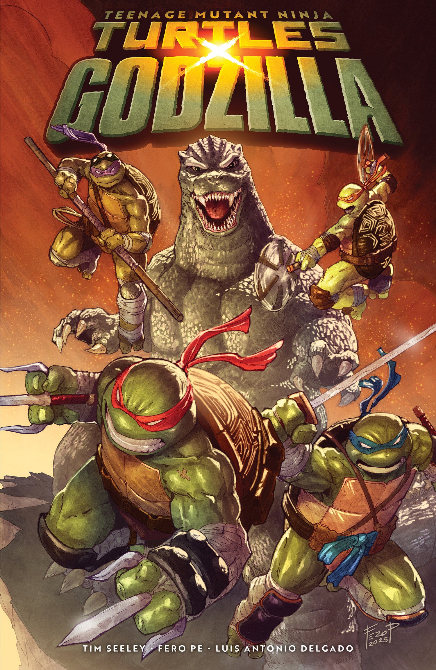 Teenage Mutant Ninja Turtles x Godzilla 09/01/2026