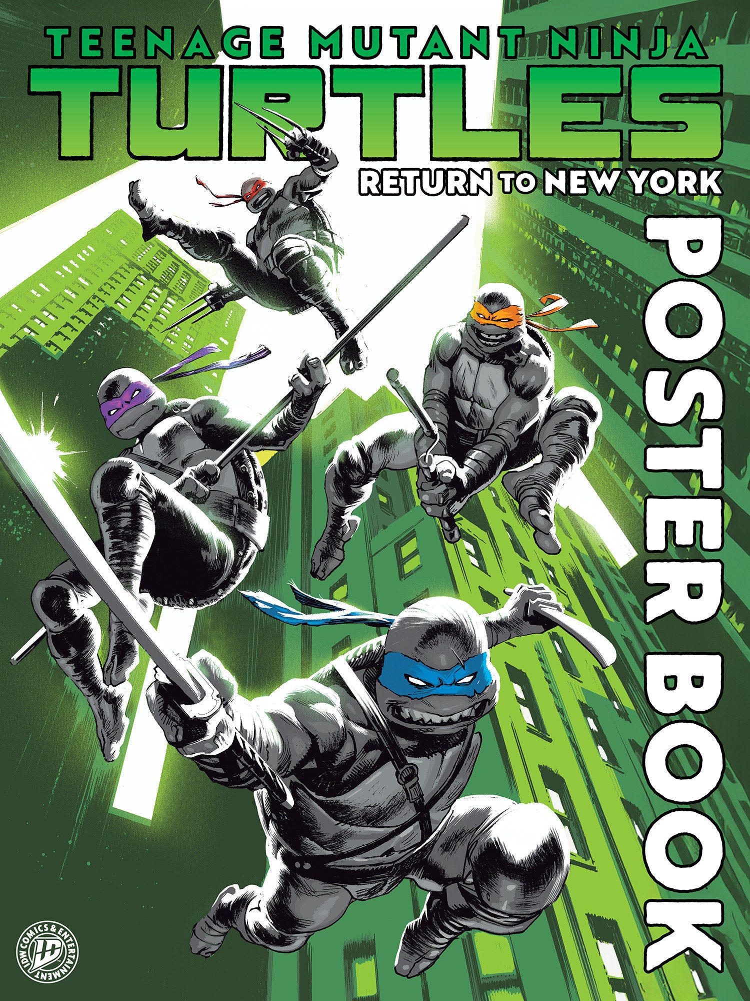 Teenage Mutant Ninja Turtles: Return to New York Poster Book 09/15/2026