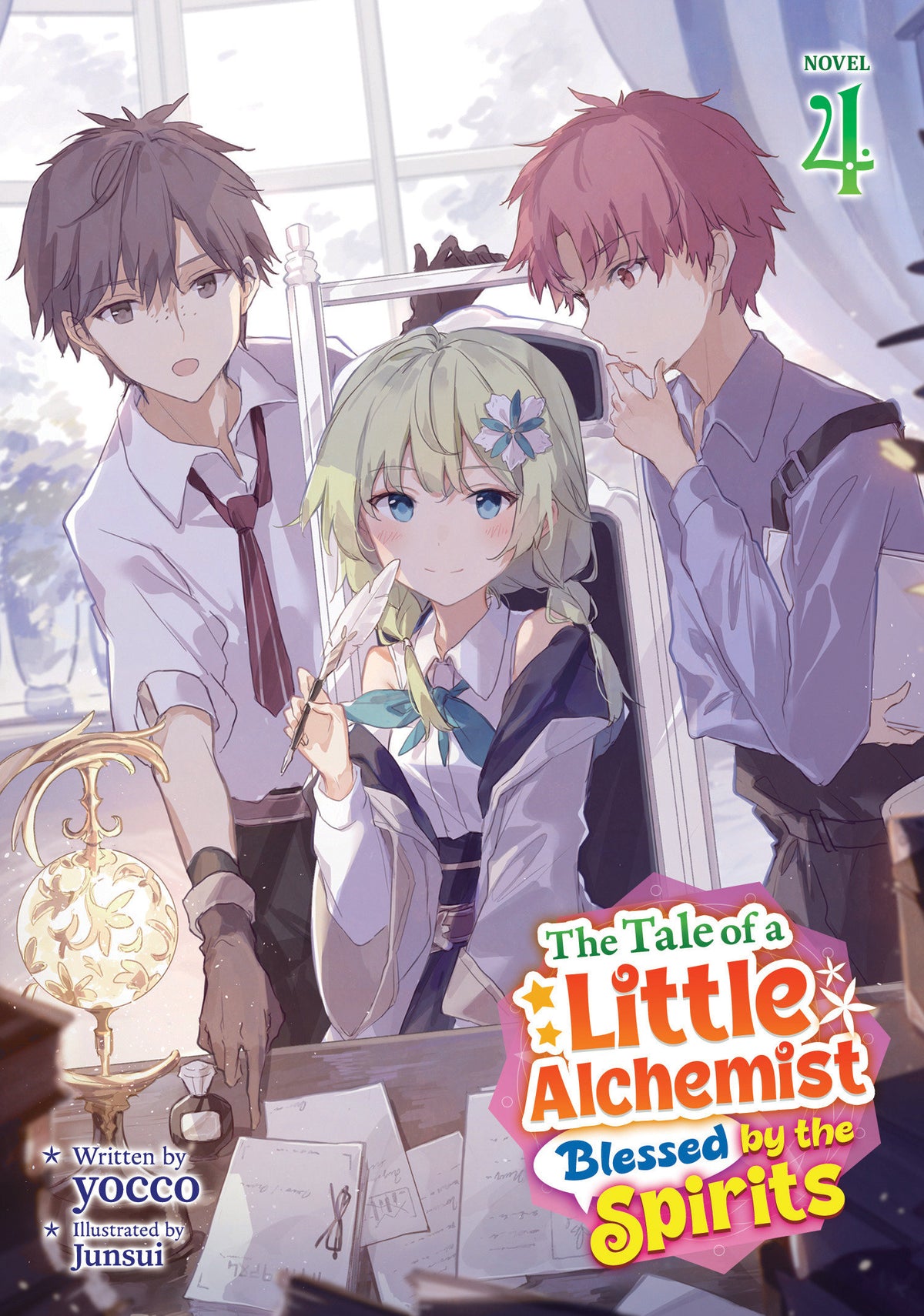 The Tale of a Little Alchemist Blessed by the Spirits (Light Novel) Vol. 4 12/08/2026
