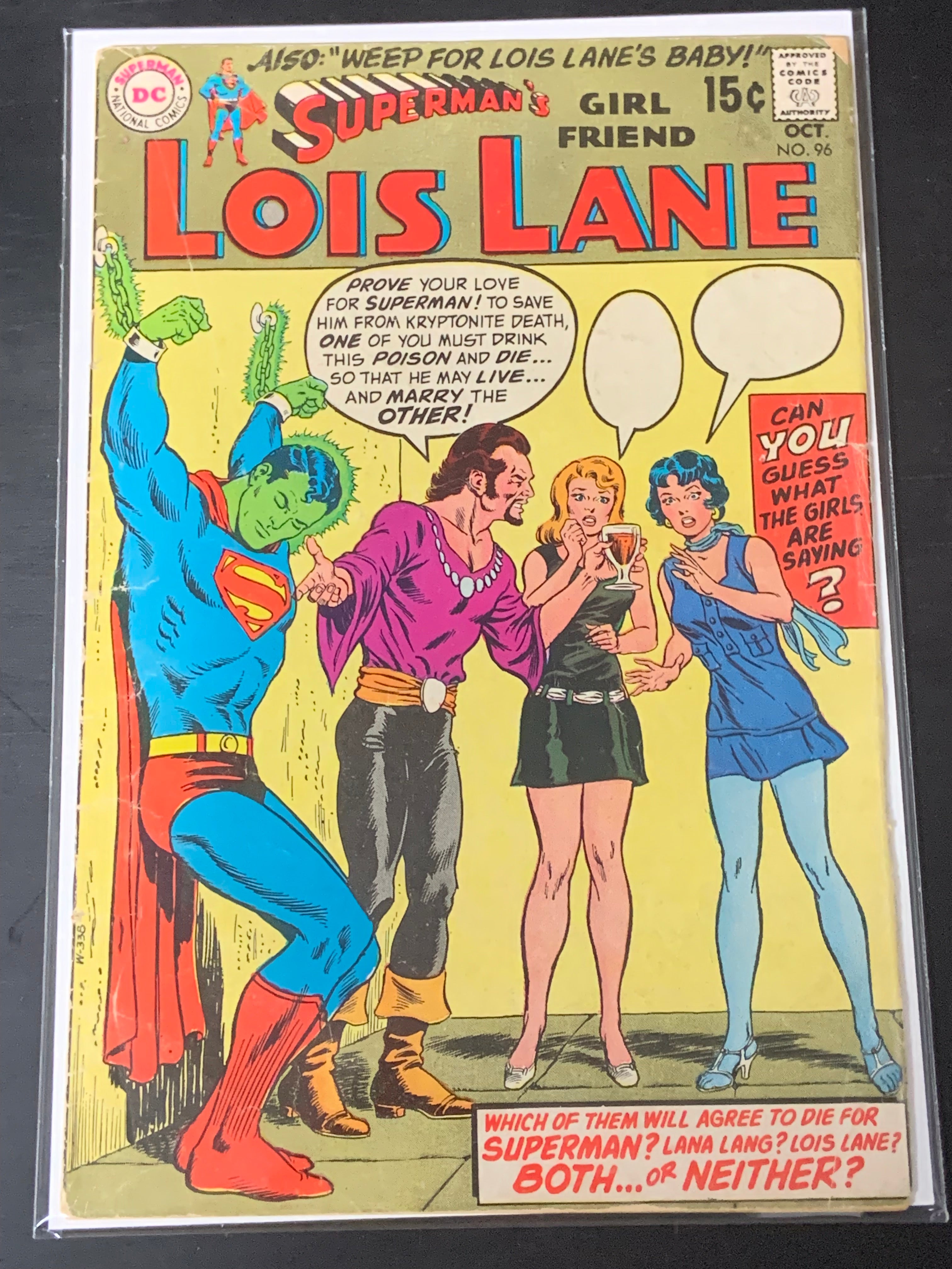 Lois Lane 96 DC 1969 Silver Age