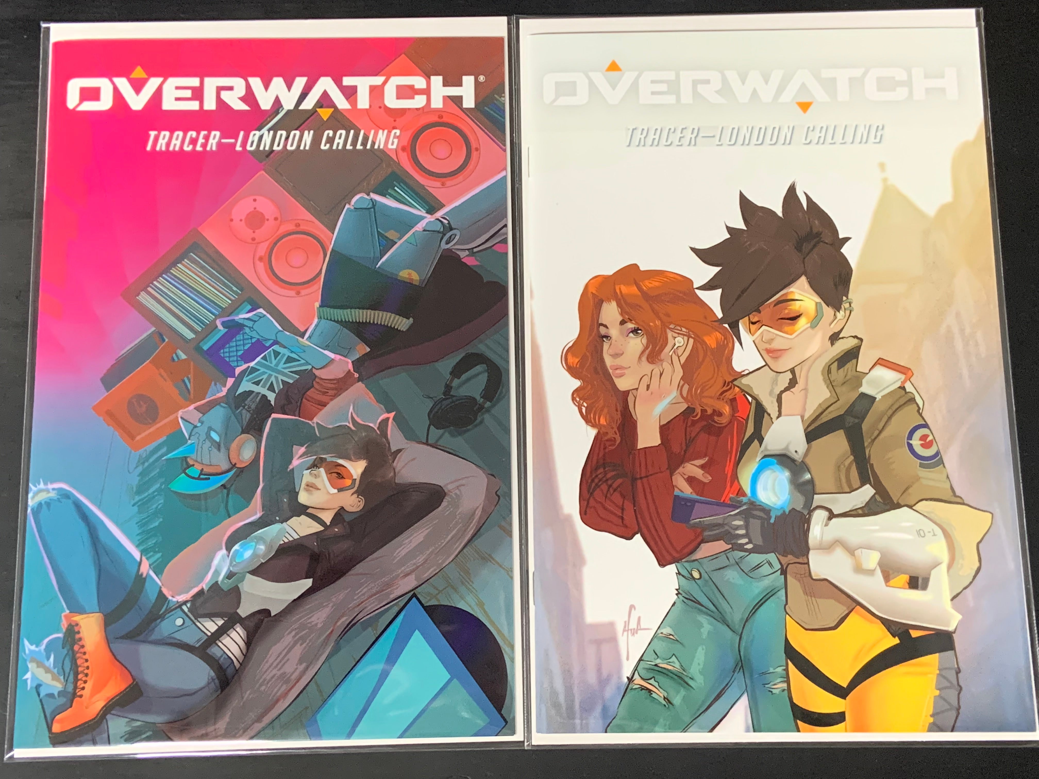 Overwatch Tracer London Limited Coke Variant Comic 2 Pack