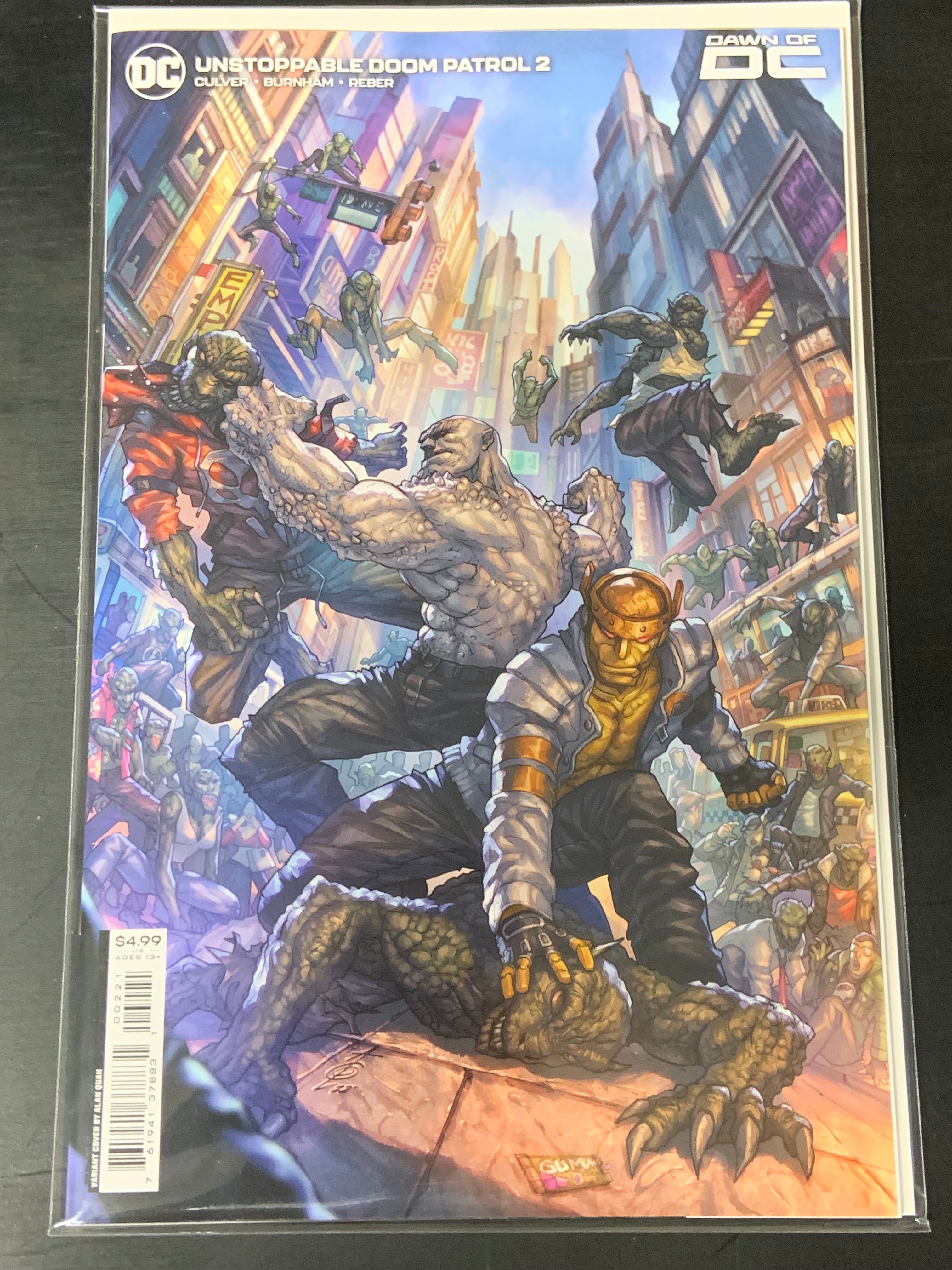 Unstoppable Doom Patrol 2 DC 2023 Alan Quah Variant
