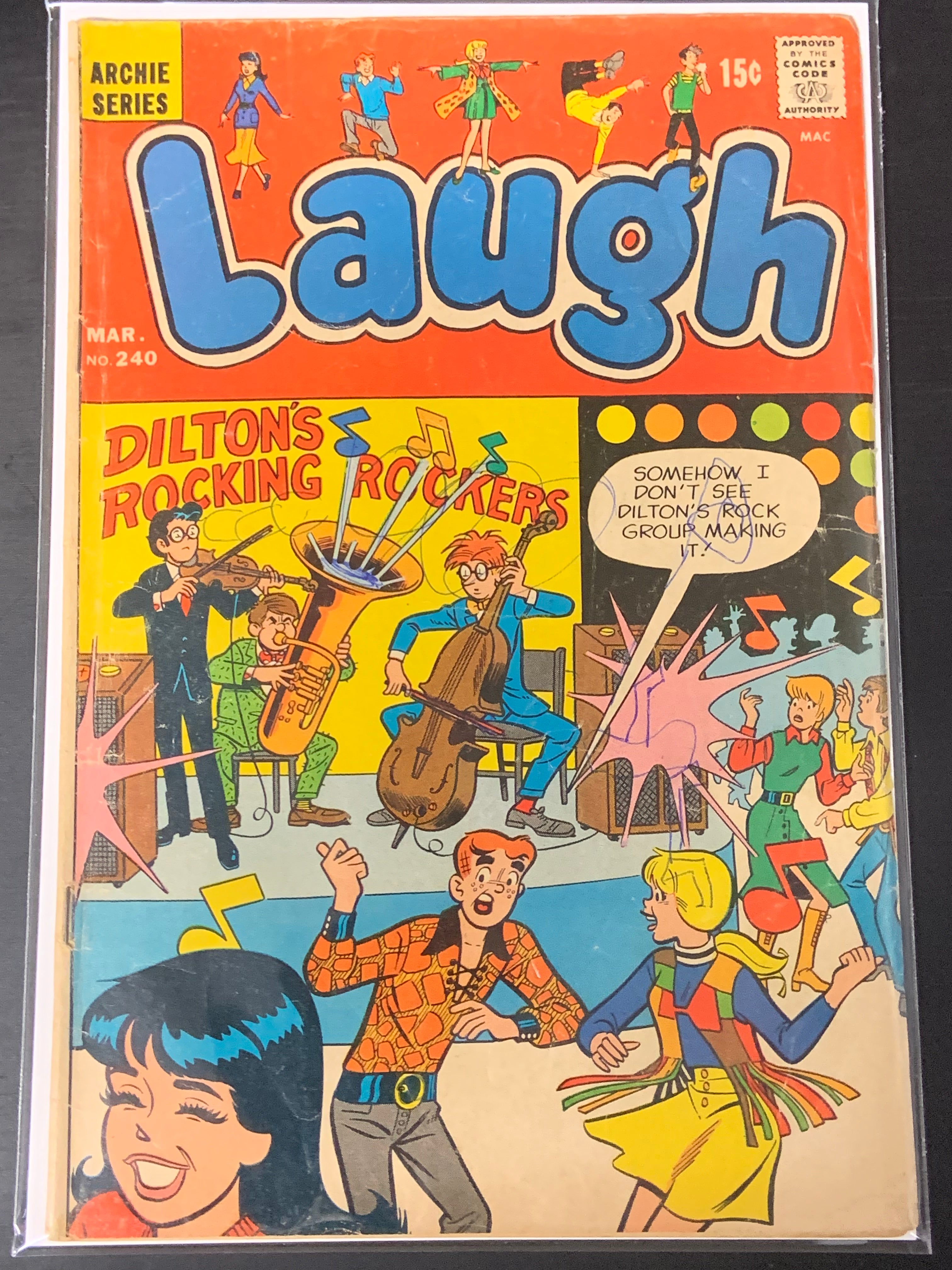 Laugh 240 Archie Comics 1971