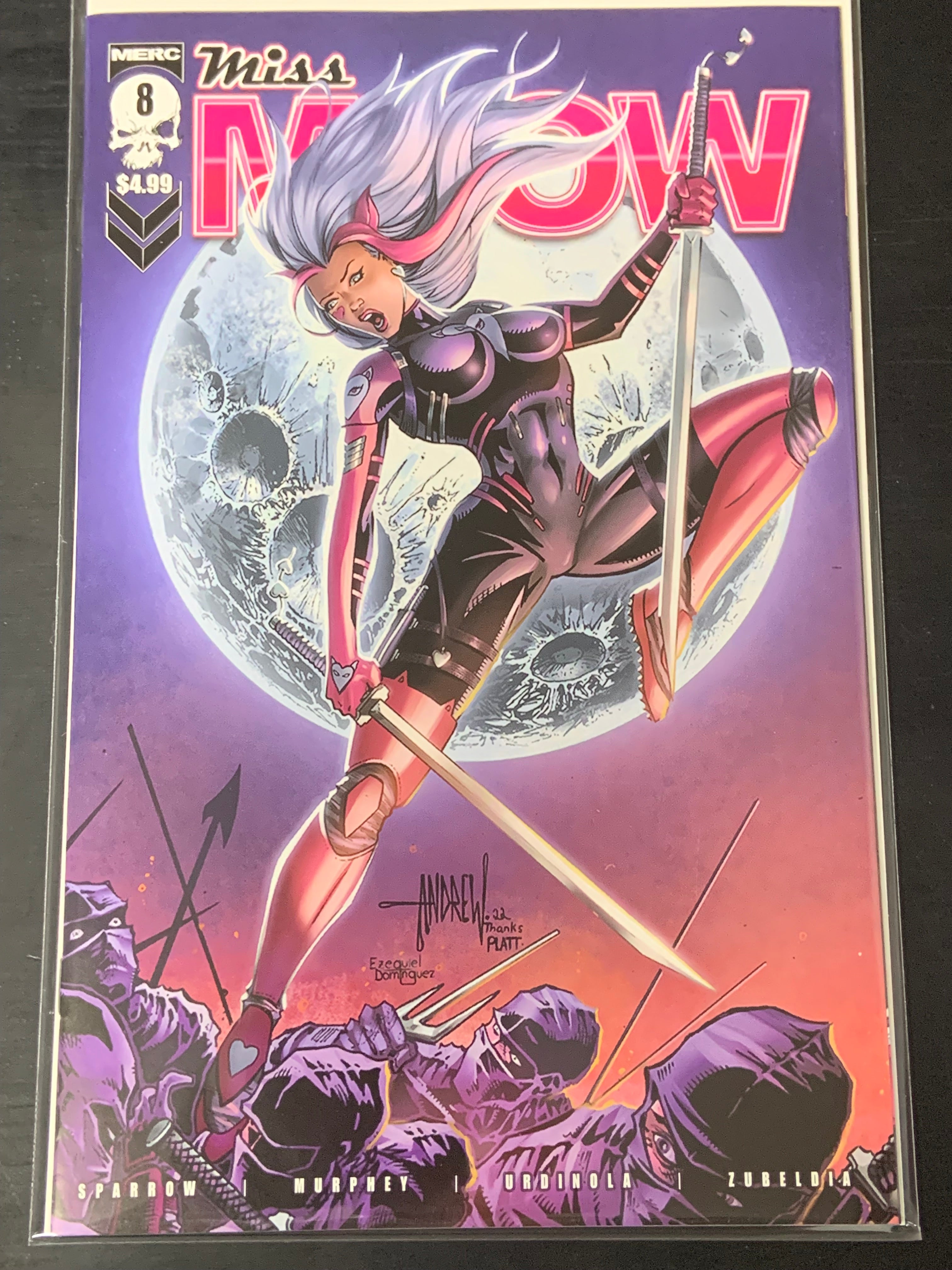 Miss Meow 8 Merc Publishing 2023 Cover B