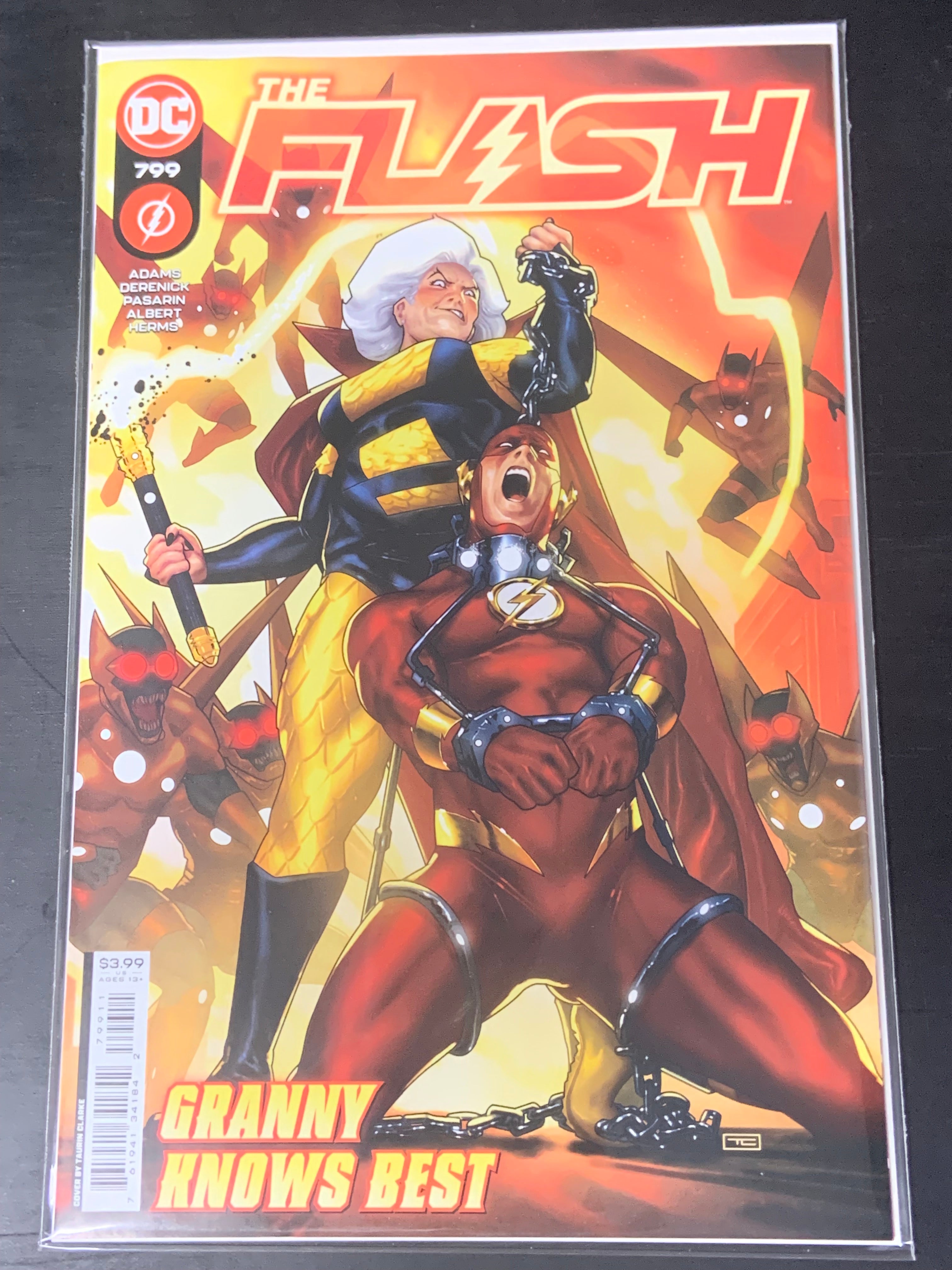 The Flash 799 DC 2023 Cover A Taurin Clarke